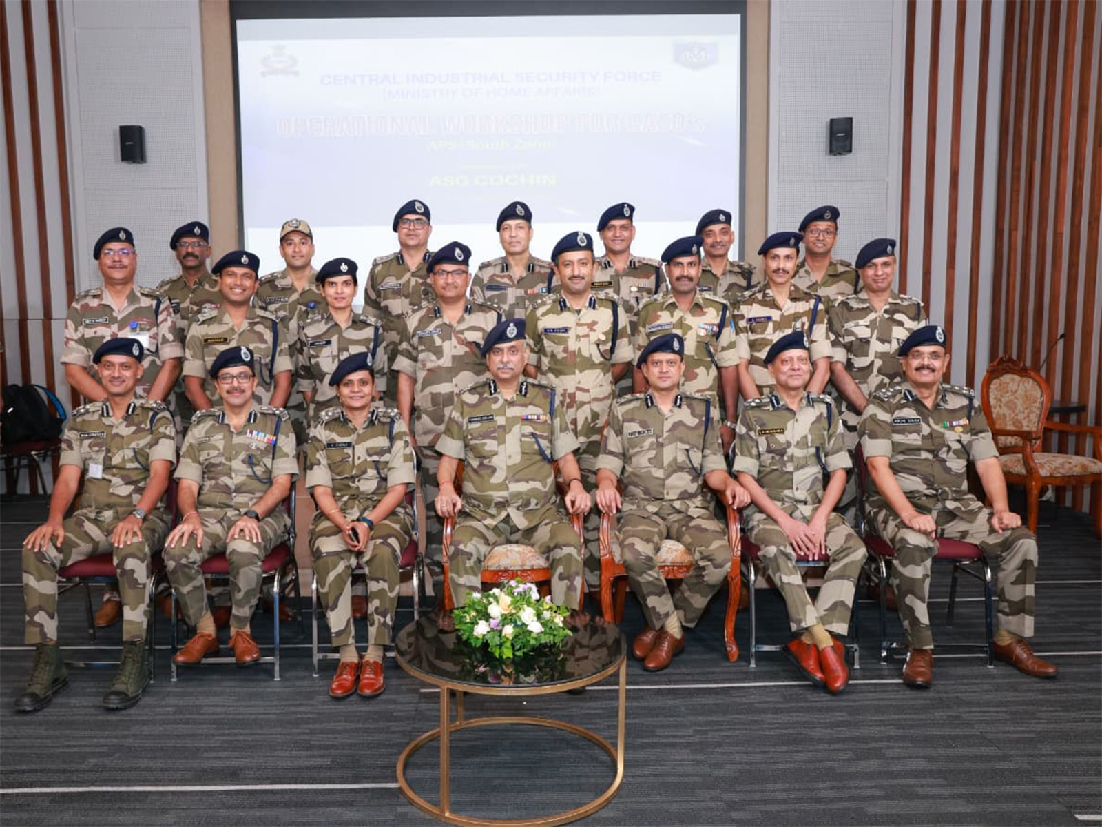 CISF holds Zonal Conference on aviation security at Cochin airport (Photo/X@CISFHQrs)
