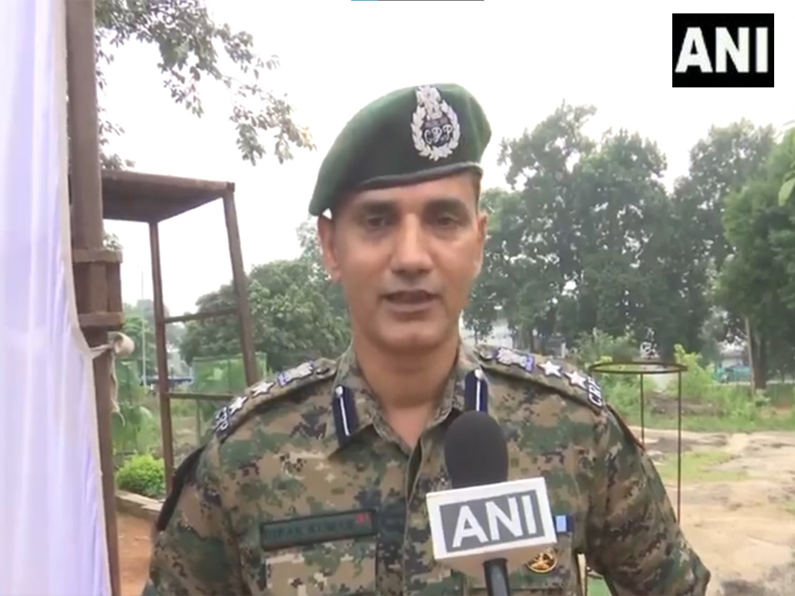 Deepak Kumar, Commandant of the 207 Battalion of CoBRA (Photo/ANI)