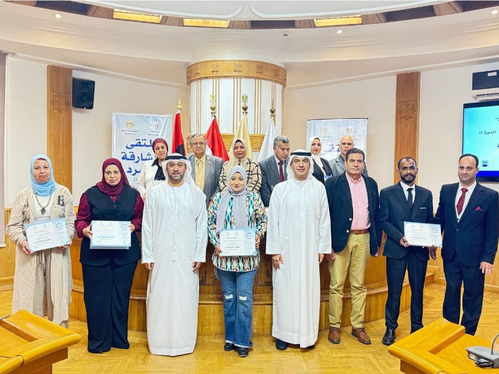 Sharjah Narrative Forum concludes 21st session in Egypt (Photo/WAM)