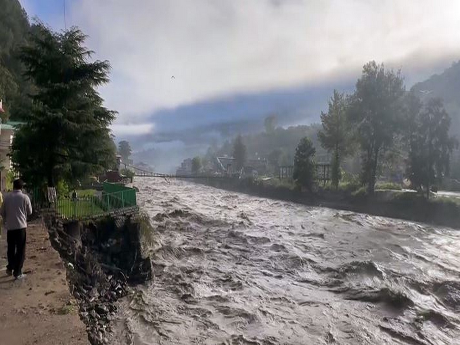 Visuals from Himachal Pradesh's Mandi district (File Photo/ANI)