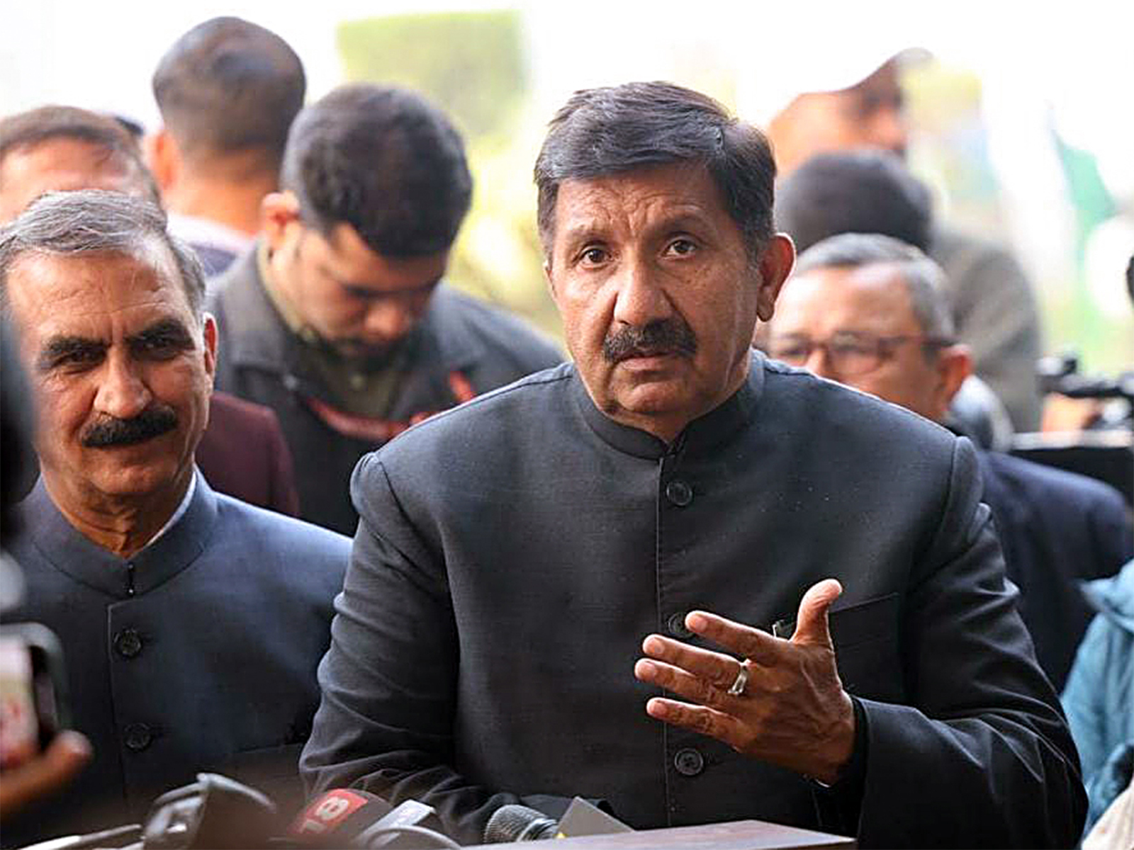  Himachal Pradesh Deputy Chief Minister Mukesh Agnihotri  (Photo/ANI) 
