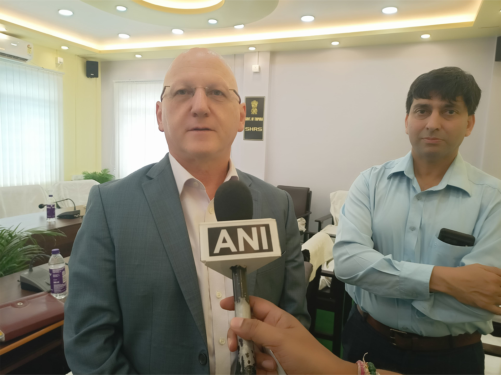 Director General of the International Potato Centre, Simon Heck (Photo/ANI) 