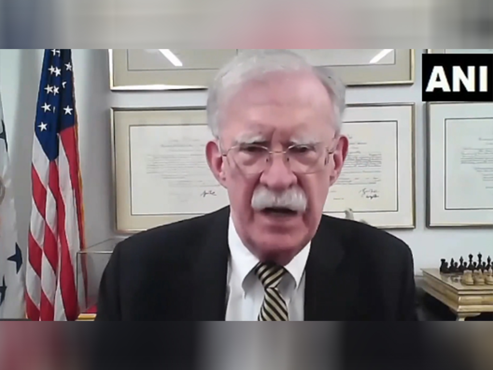 Former National Security Advisor of the United States John Bolton (Photo/ANI)
