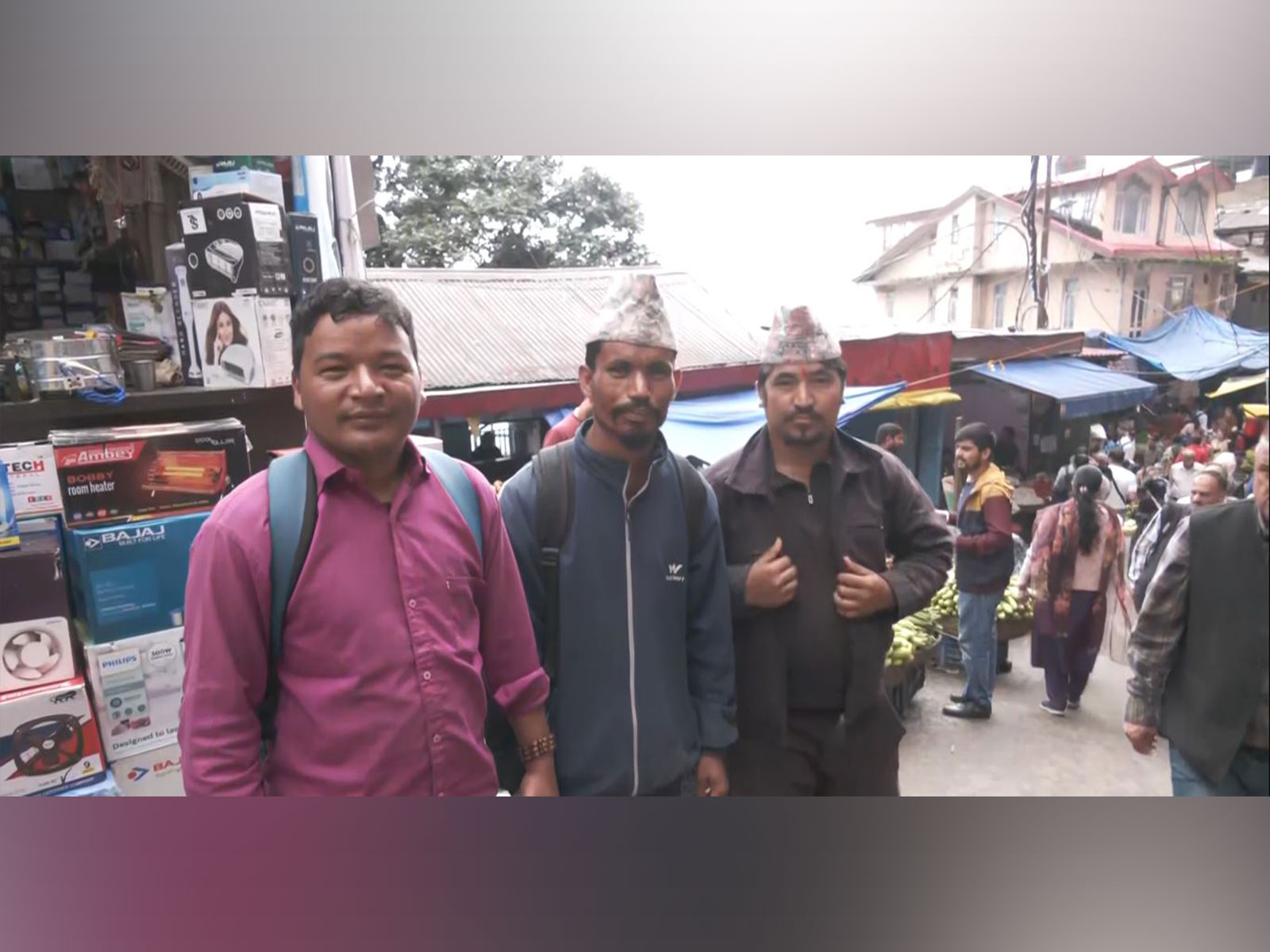 Nepalese workers in Himachal hope for corruption-free government back home (Photo/ANI)