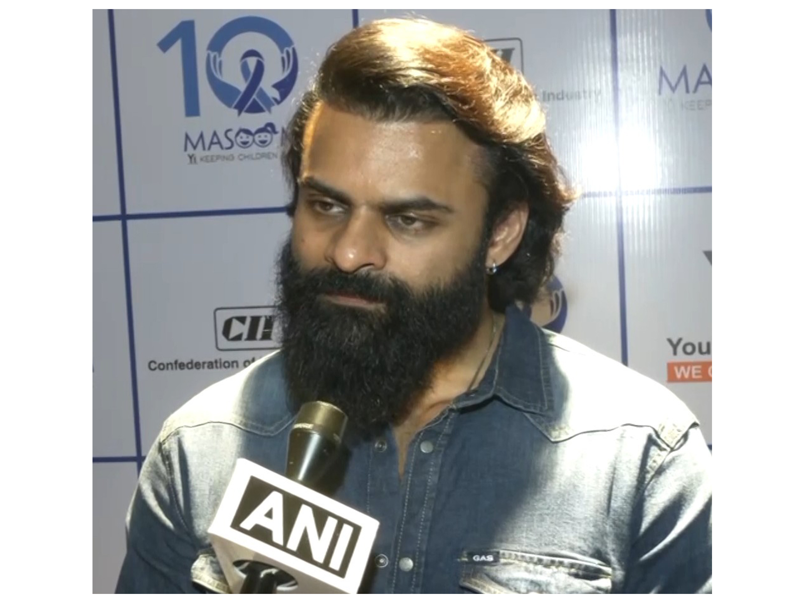 Actor Sai Dharam Tej (Photo: ANI)