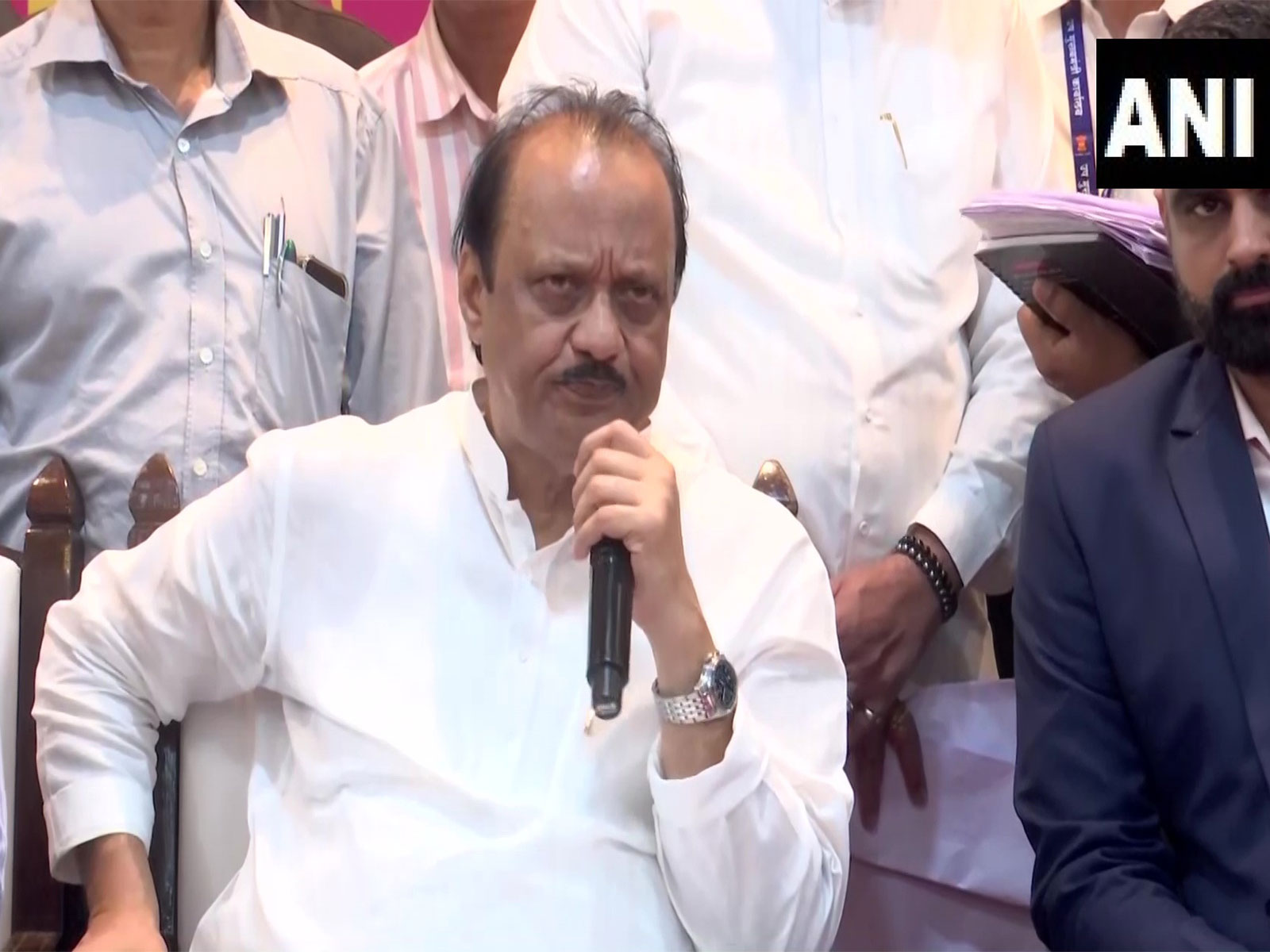 Maharashtra Deputy CM Ajit Pawar (Photo/ANI)