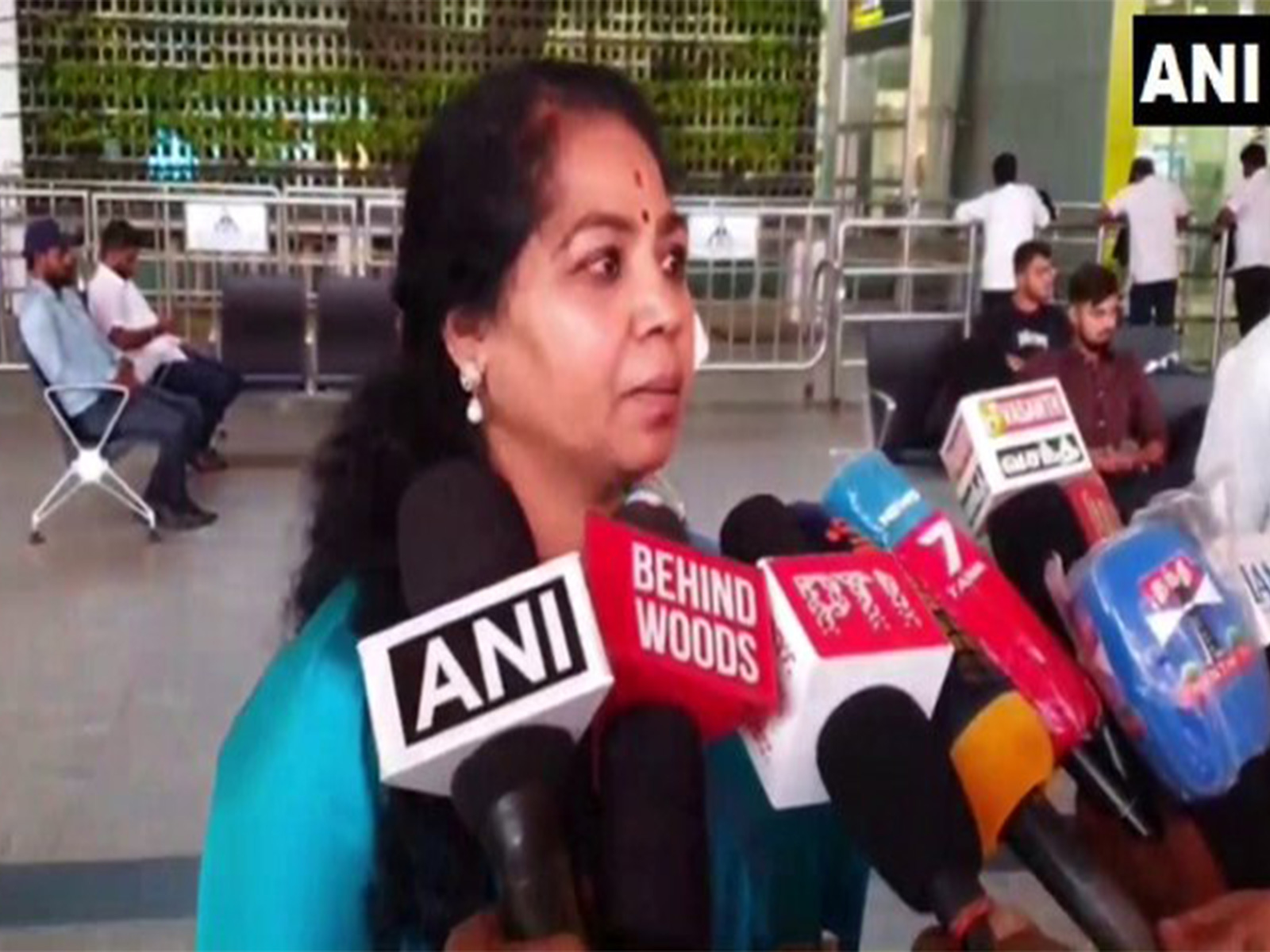 Congress MP R Sudha (Photo/ANI)