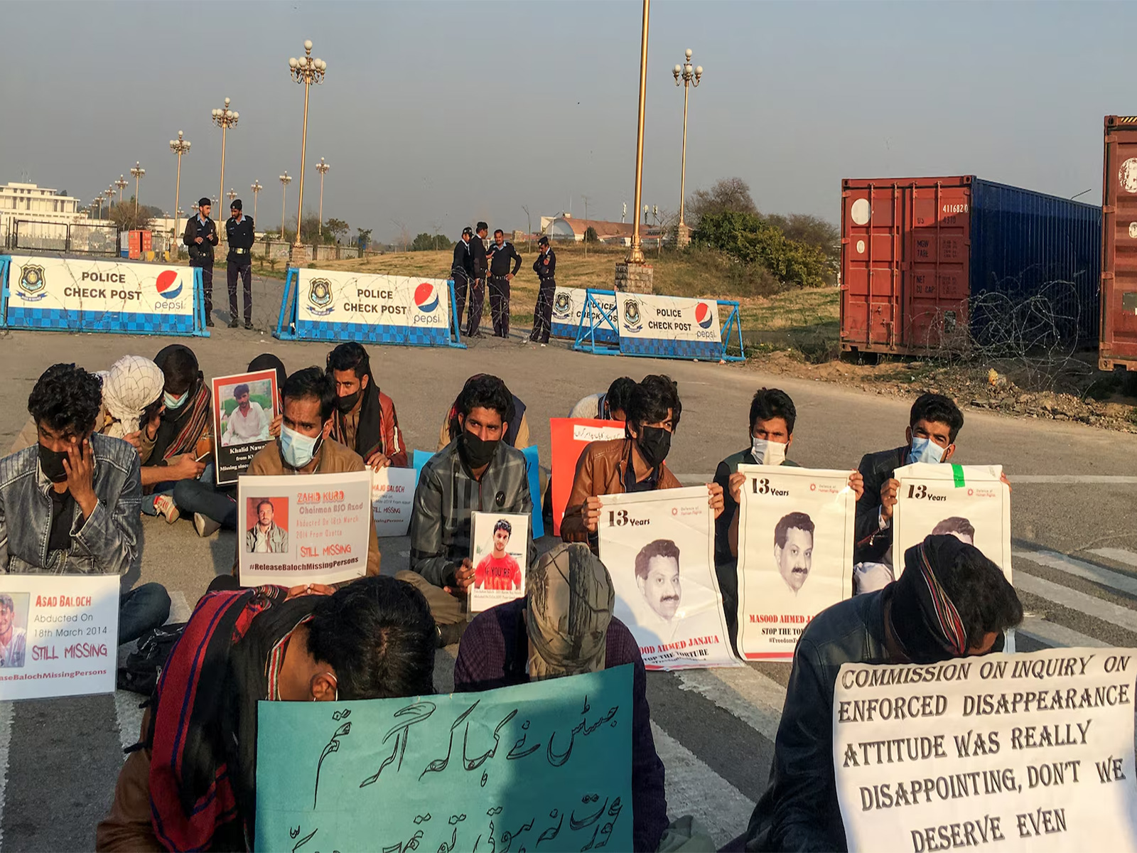 Baloch families holding protest (File photo/ Reuters)