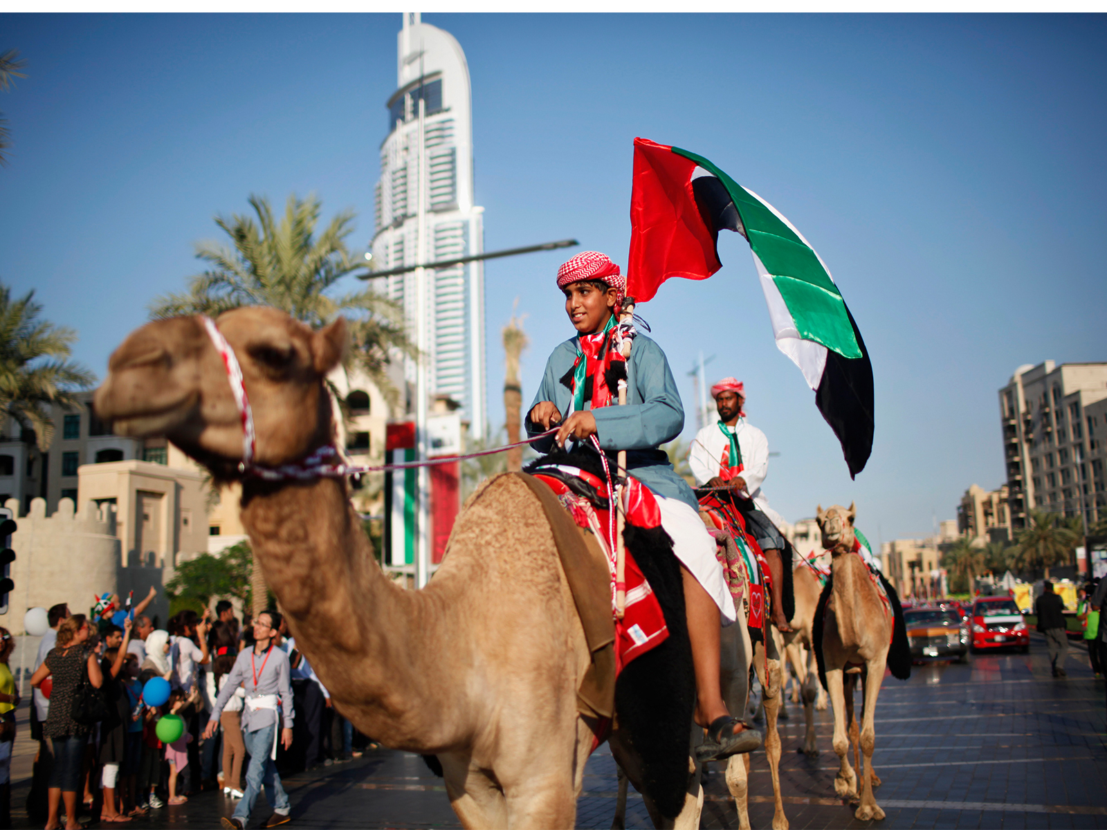 Child with a UAE Flag (File Photo/Reuters)