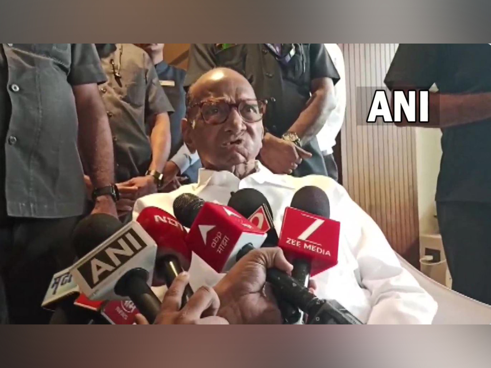 Nationalist Congress Party (NCP)-SCP chief Sharad Pawar (Photo/ANI)