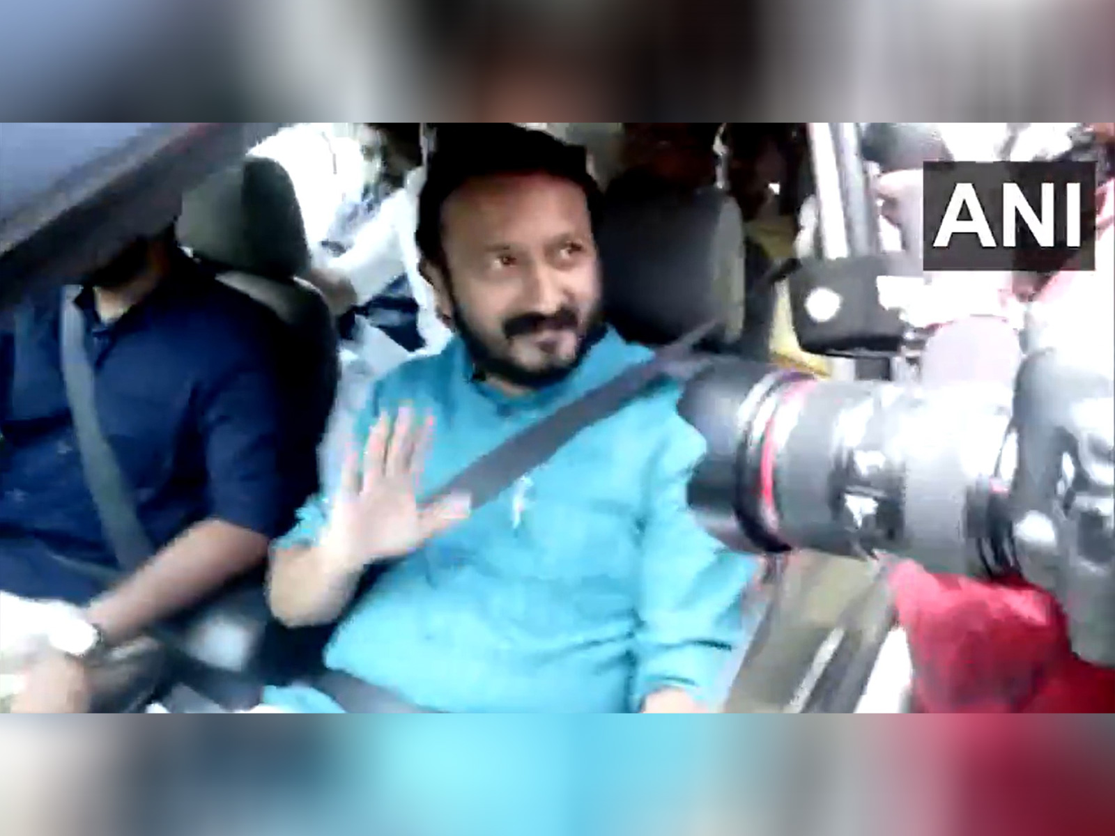 Palakkad MLA Rahul Mamkoottathil at the Kerala Assembly (Photo/ANI)