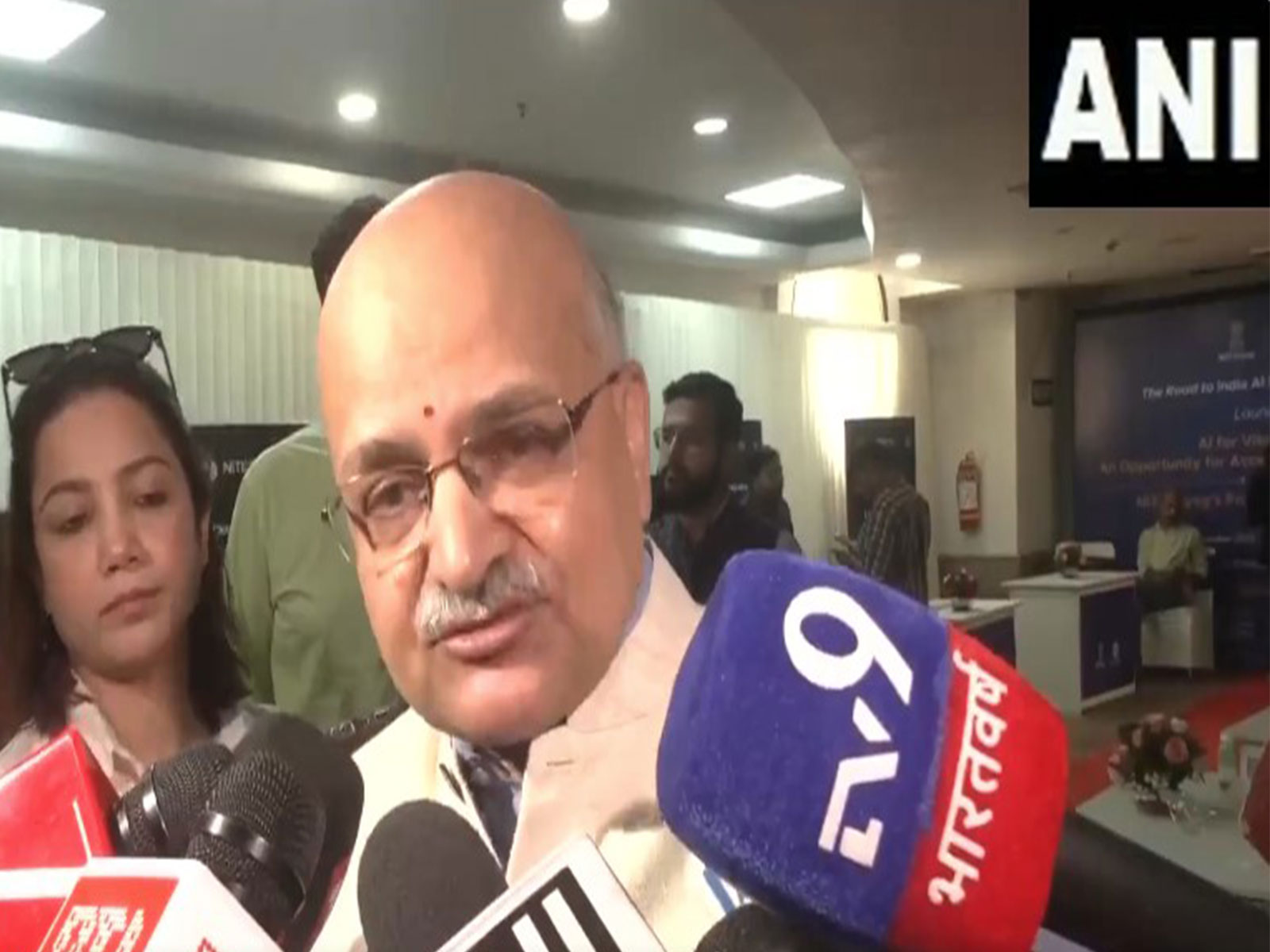 BVR Subrahmanyam, NITI Aayog CEO (Photo/ANI)