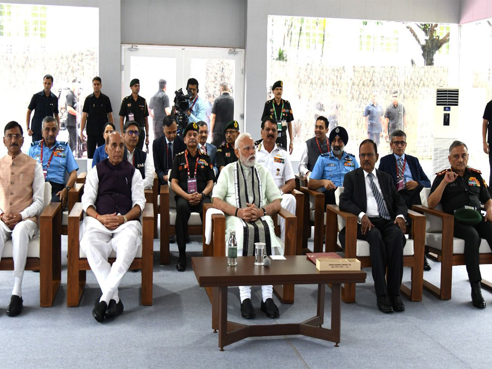 PM Modi attends 16th Combined Commanders' Conference 2025 in Kolkata (Photo/Ministry of Defence)