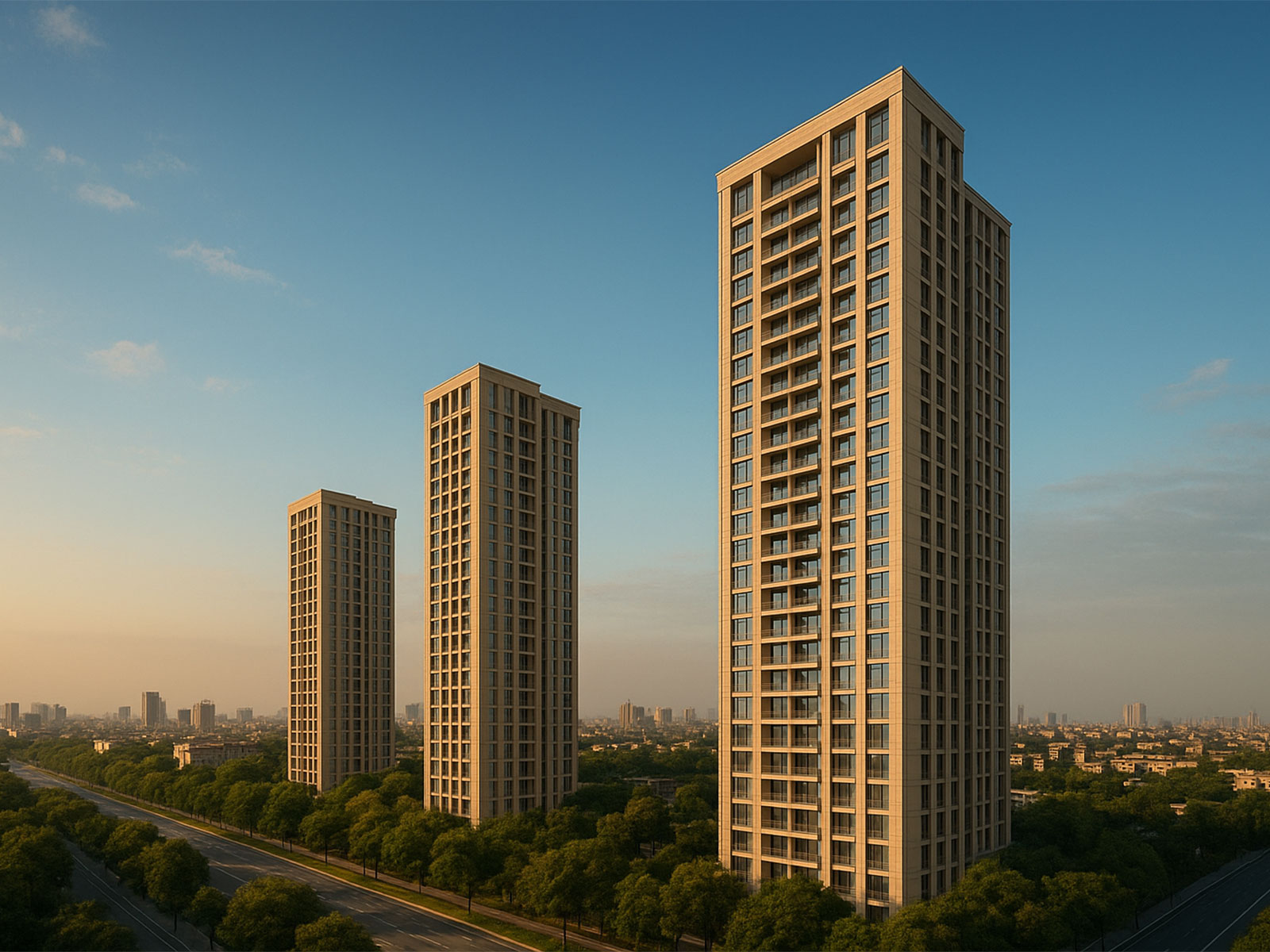 Modern high-rises redefining NCR's skyline - where location meets legacy and urban living takes shape