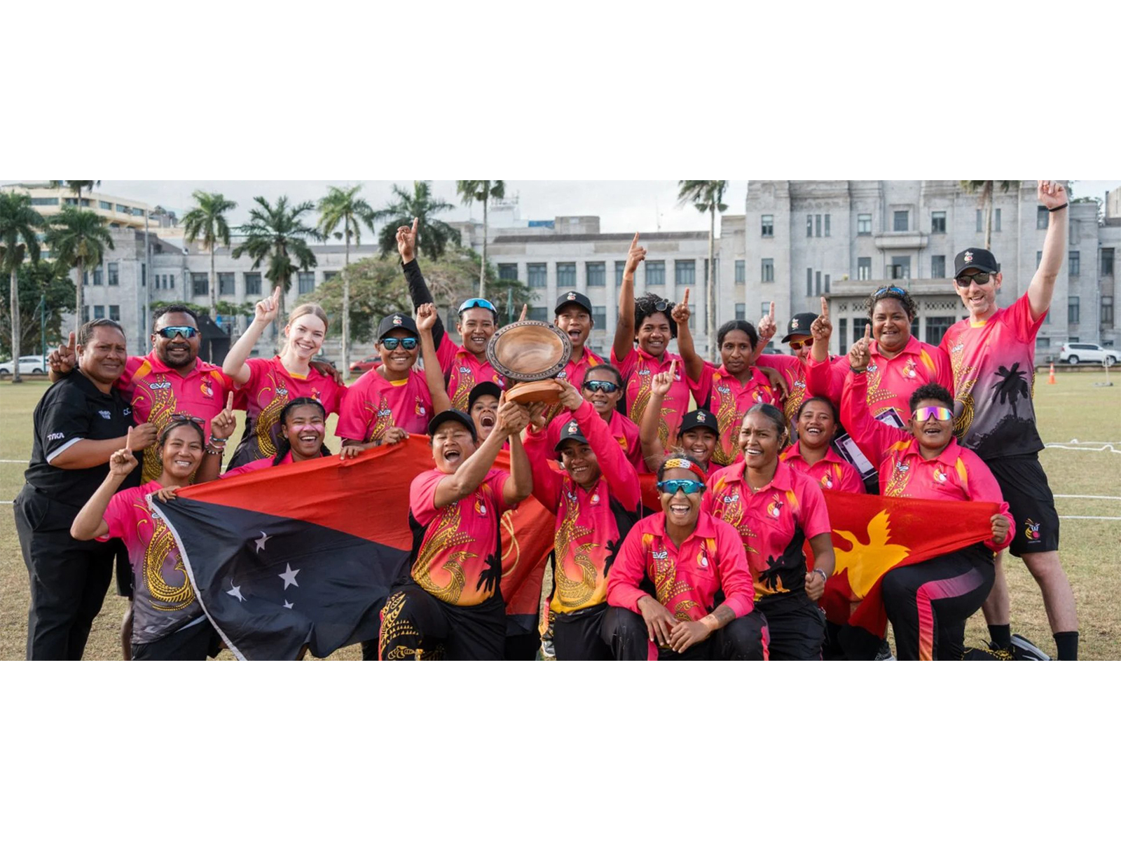 Papua new guinea team. (Photo/ICC) 