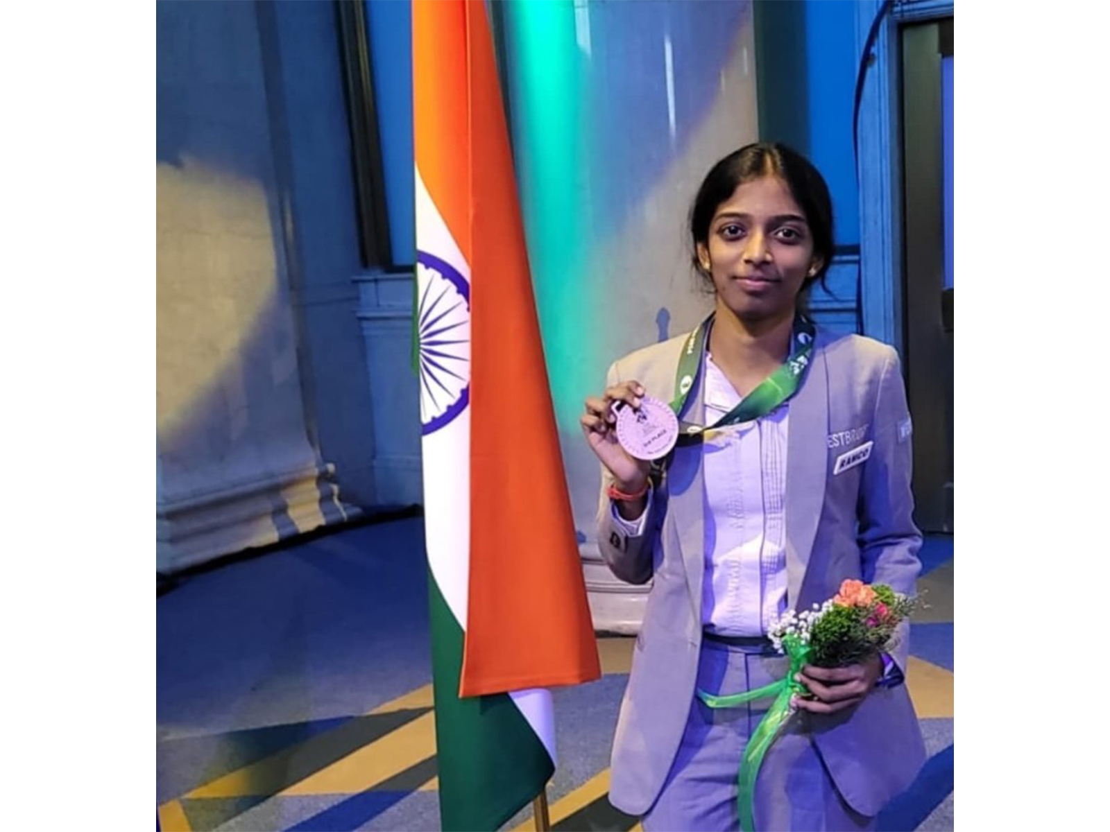 R Vaishali. (Photo: chessvaishali Instagram)