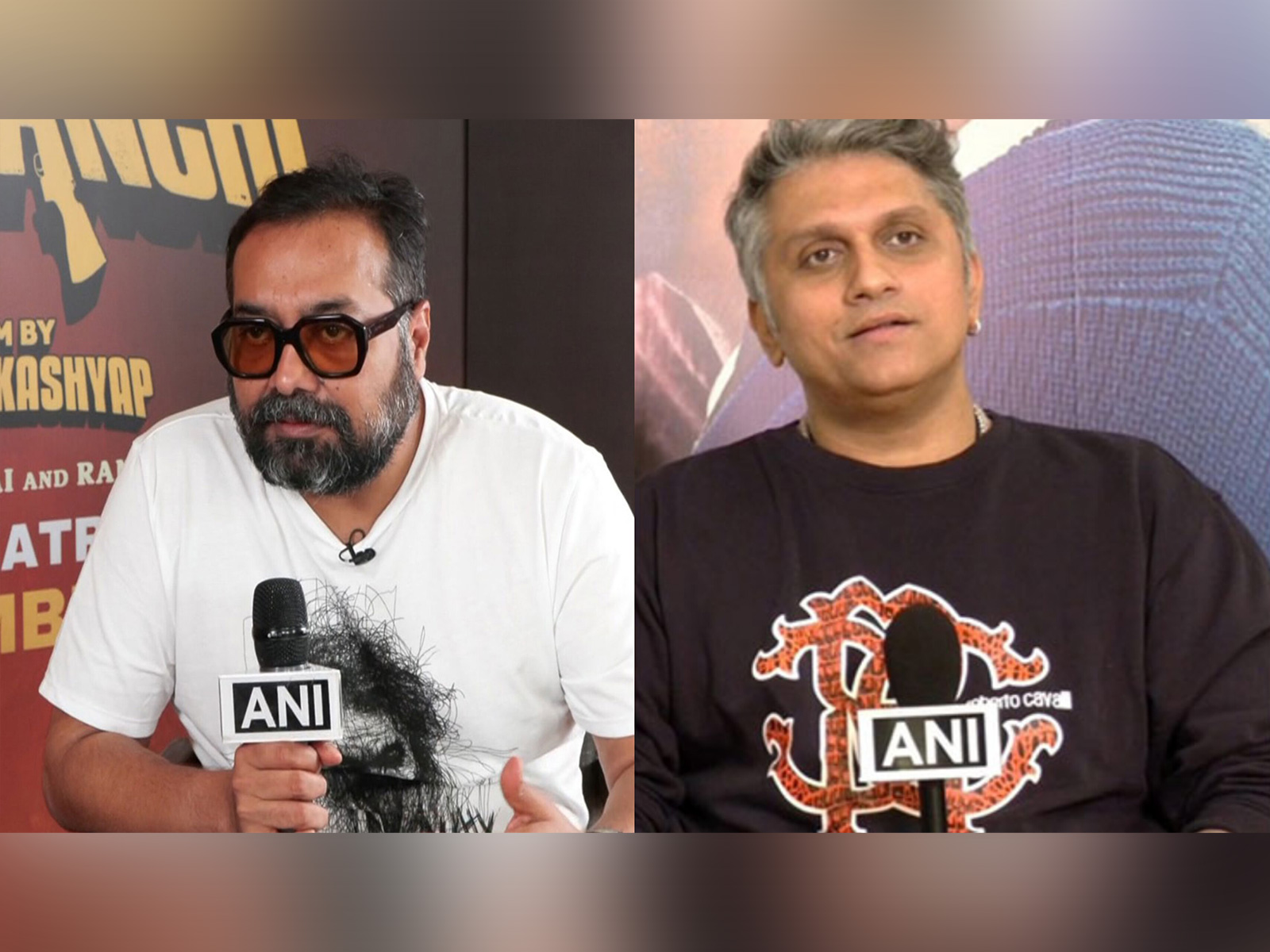Anurag Kashyap (L) and Mohit Suri (R) (Photo/ANI)