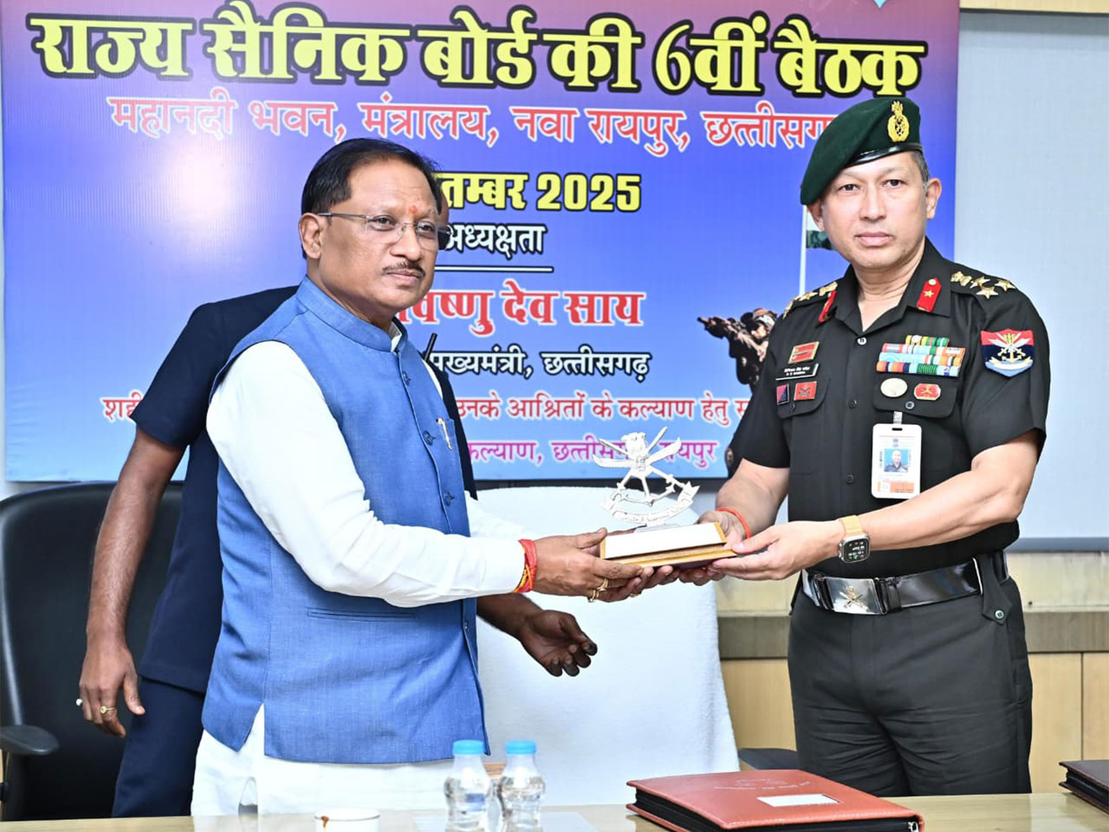 Chhattisgarh CM announces welfare hike for soldiers' families (Photo/CMO)