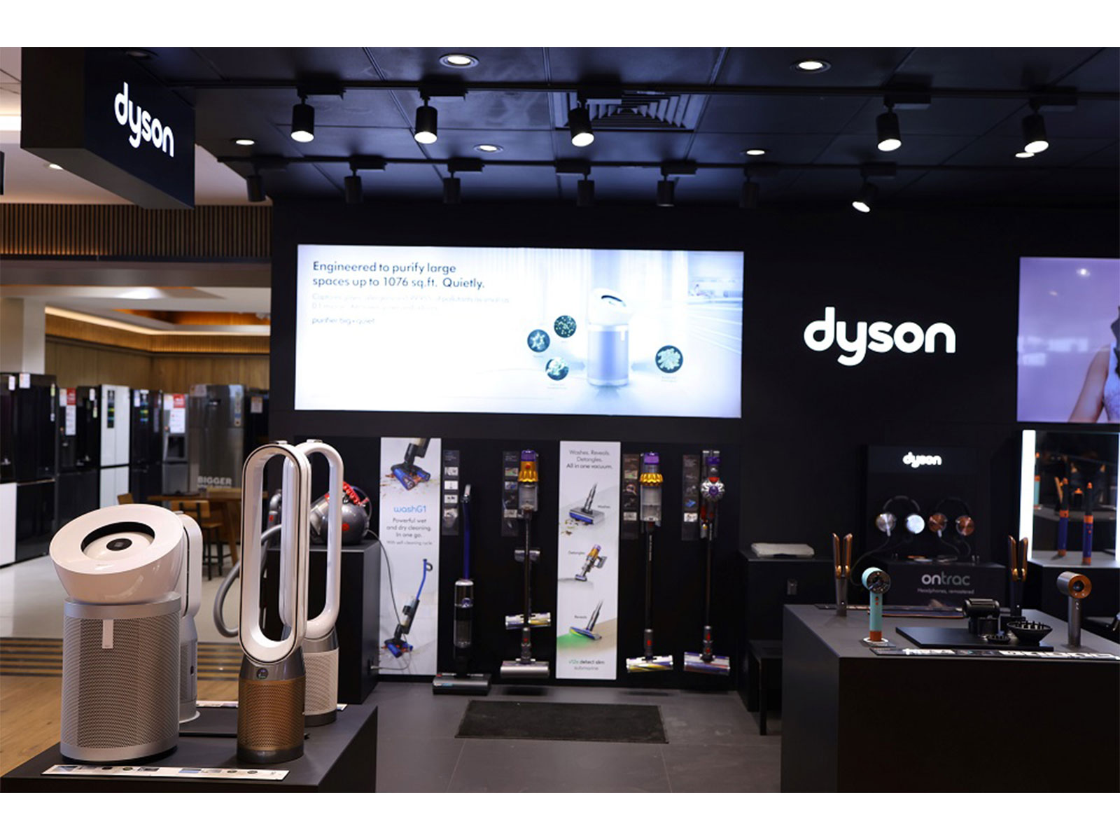 An immersive Dyson experience awaits guests at Vijay Sales' flagship store in Sector 29, Gurugram