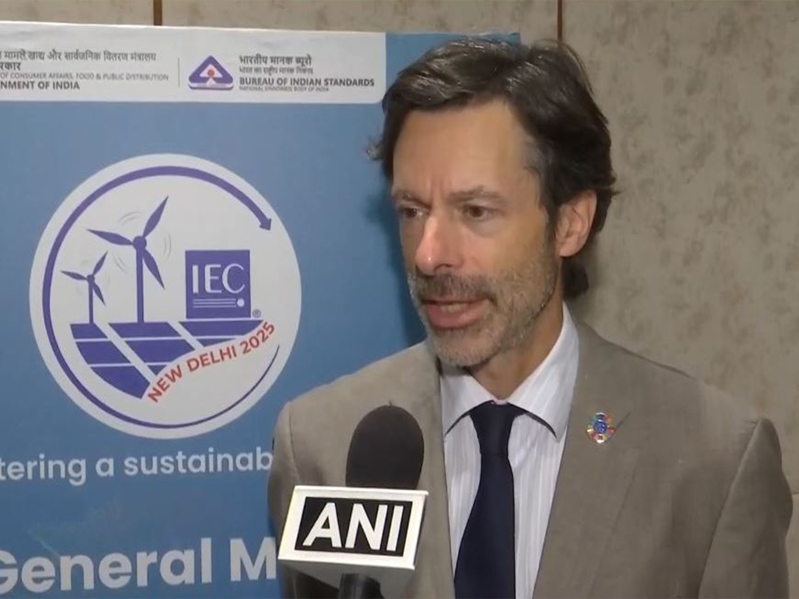 International Electrotechnical Commission Secretary General and CEO Philip Metzger (Image: ANI)