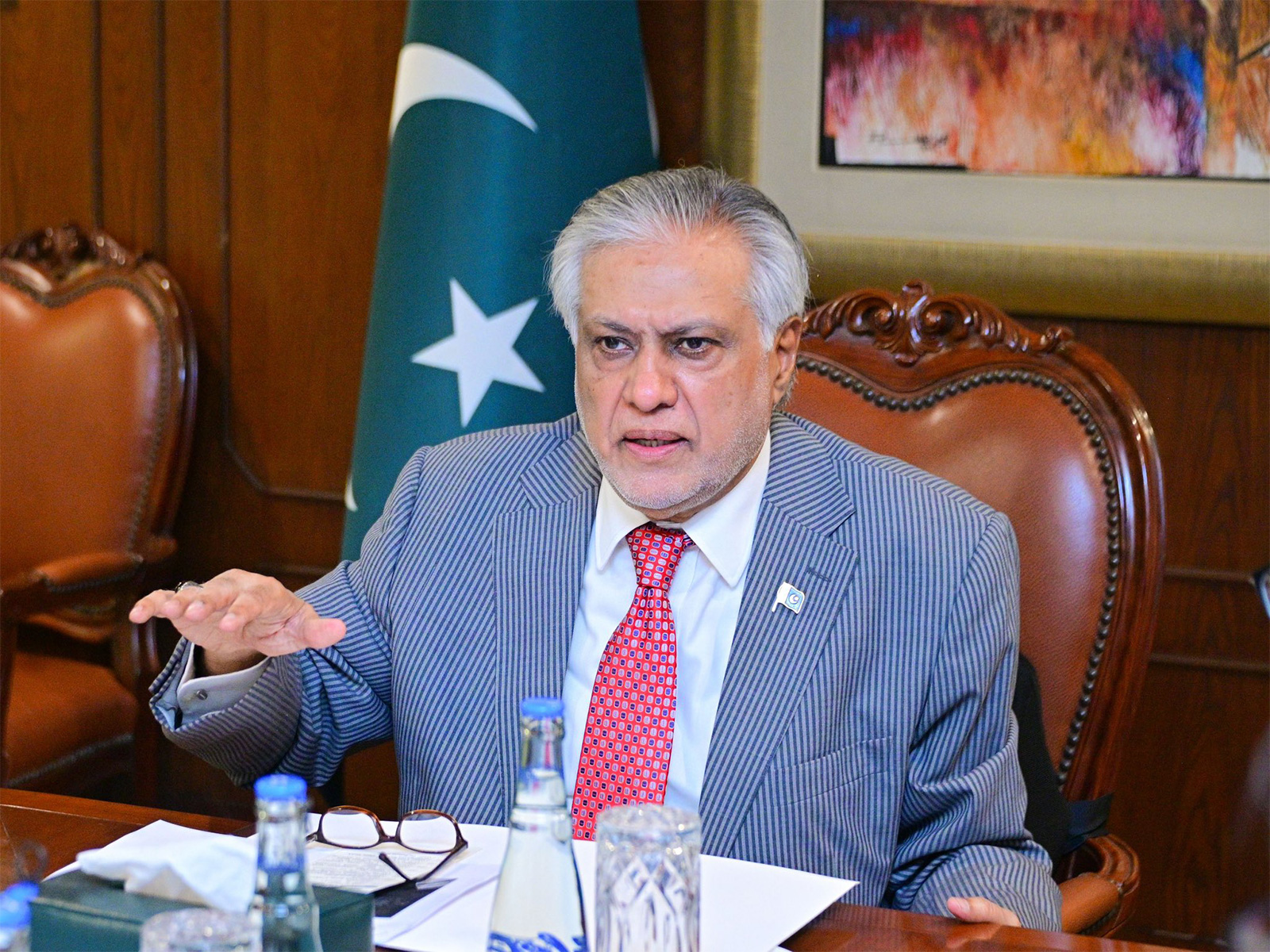 Pakistan's Deputy Prime Minister and Foreign Minister Mohammad Ishaq Dar (Photo/X@ForeignOfficePk)