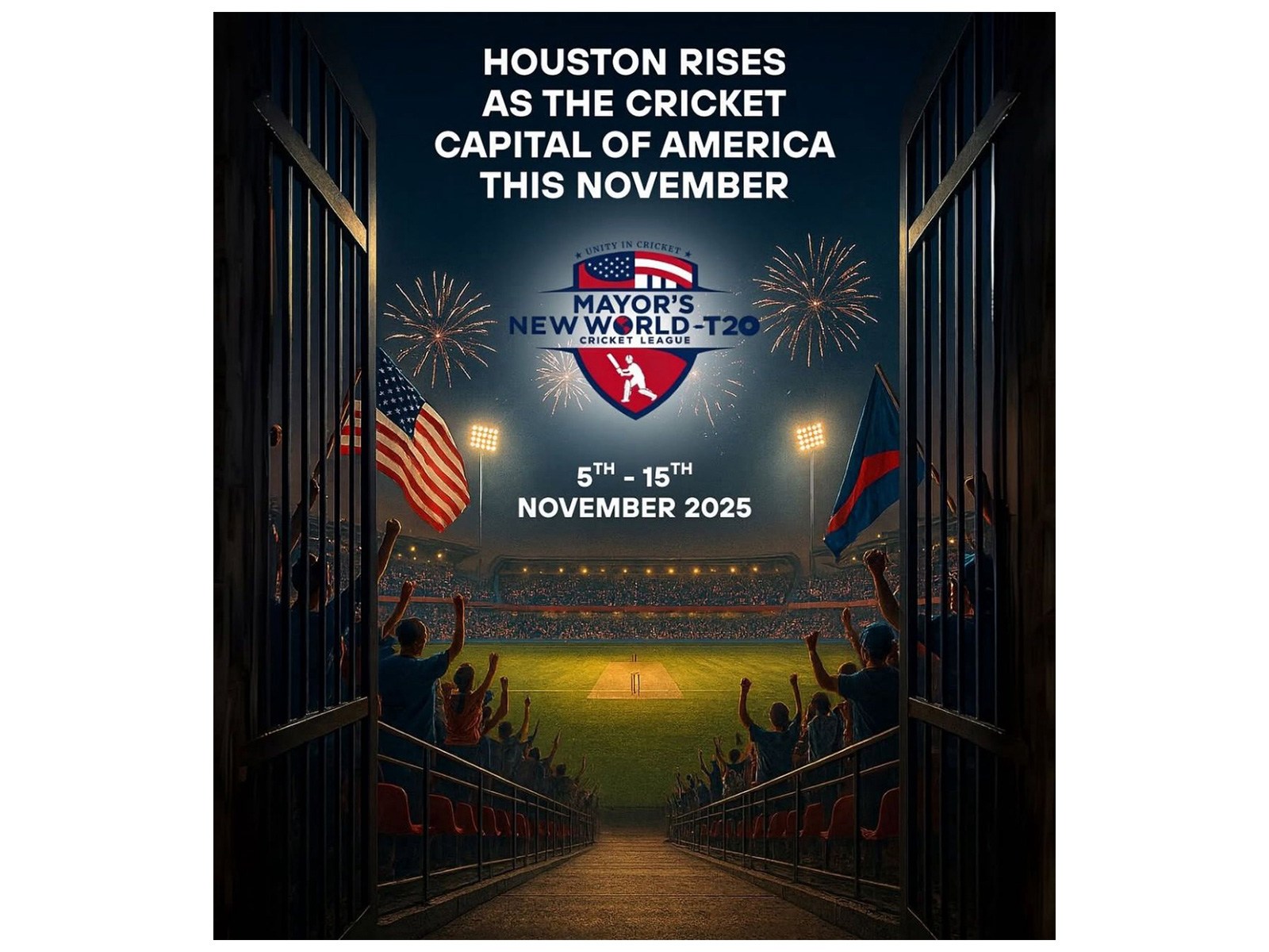 Poster of Mayor's New World T20 Cricket League (Photo: Mayor's New World T20 Cricket League)