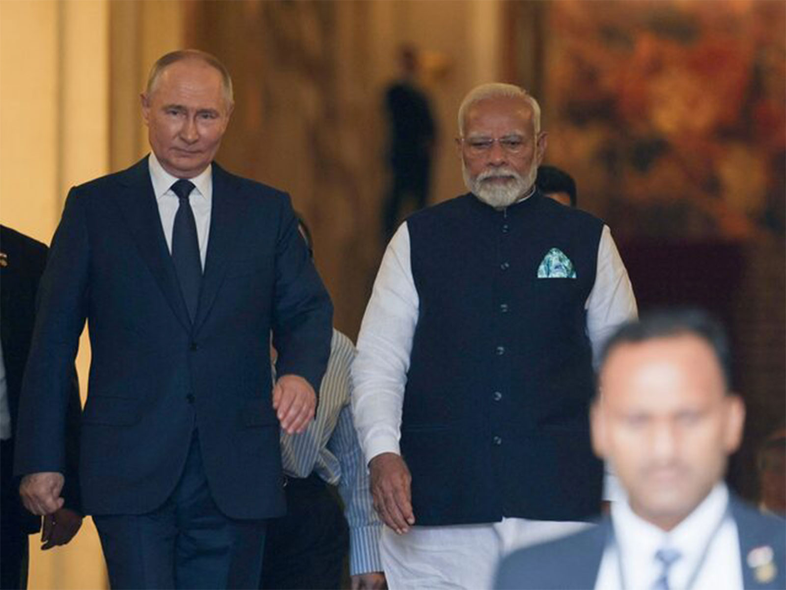 File photo of Russia's President Vladimir Putin with  Prime Minister Narendra Modi (Image/Reuters)