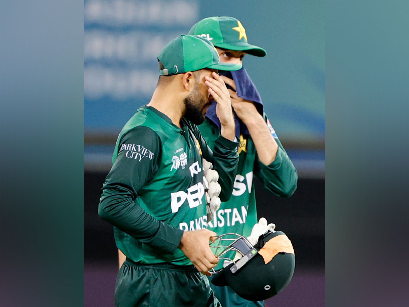 Pakistan players (Photo/ANI)