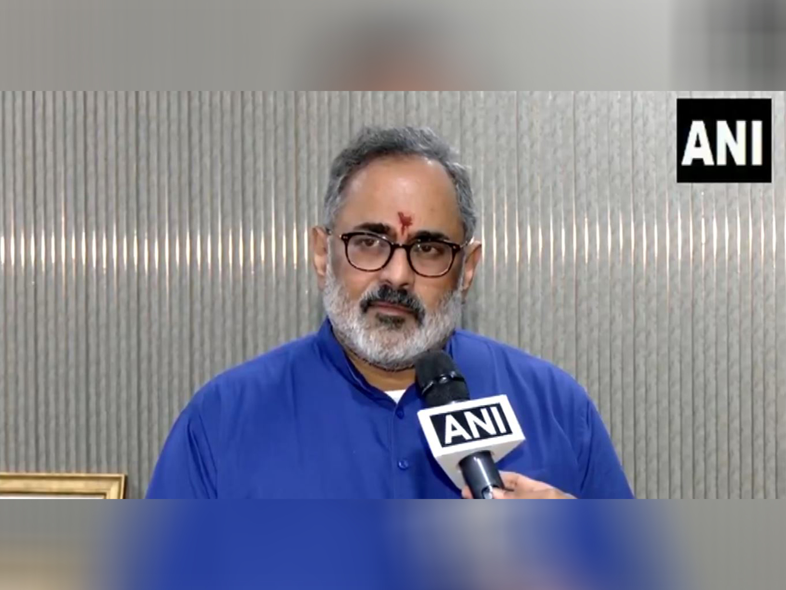 Rajeev Chandrasekhar. (Photo/ANI) 