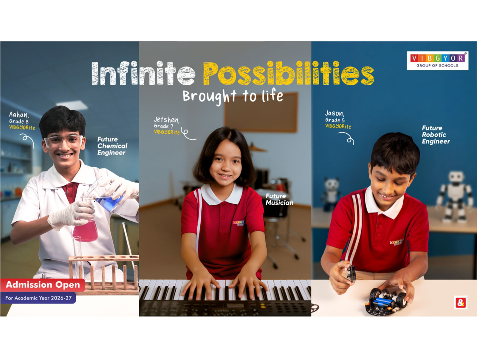 VIBGYOR Group of Schools Champions Holistic Growth with 'Infinite Possibilities'.