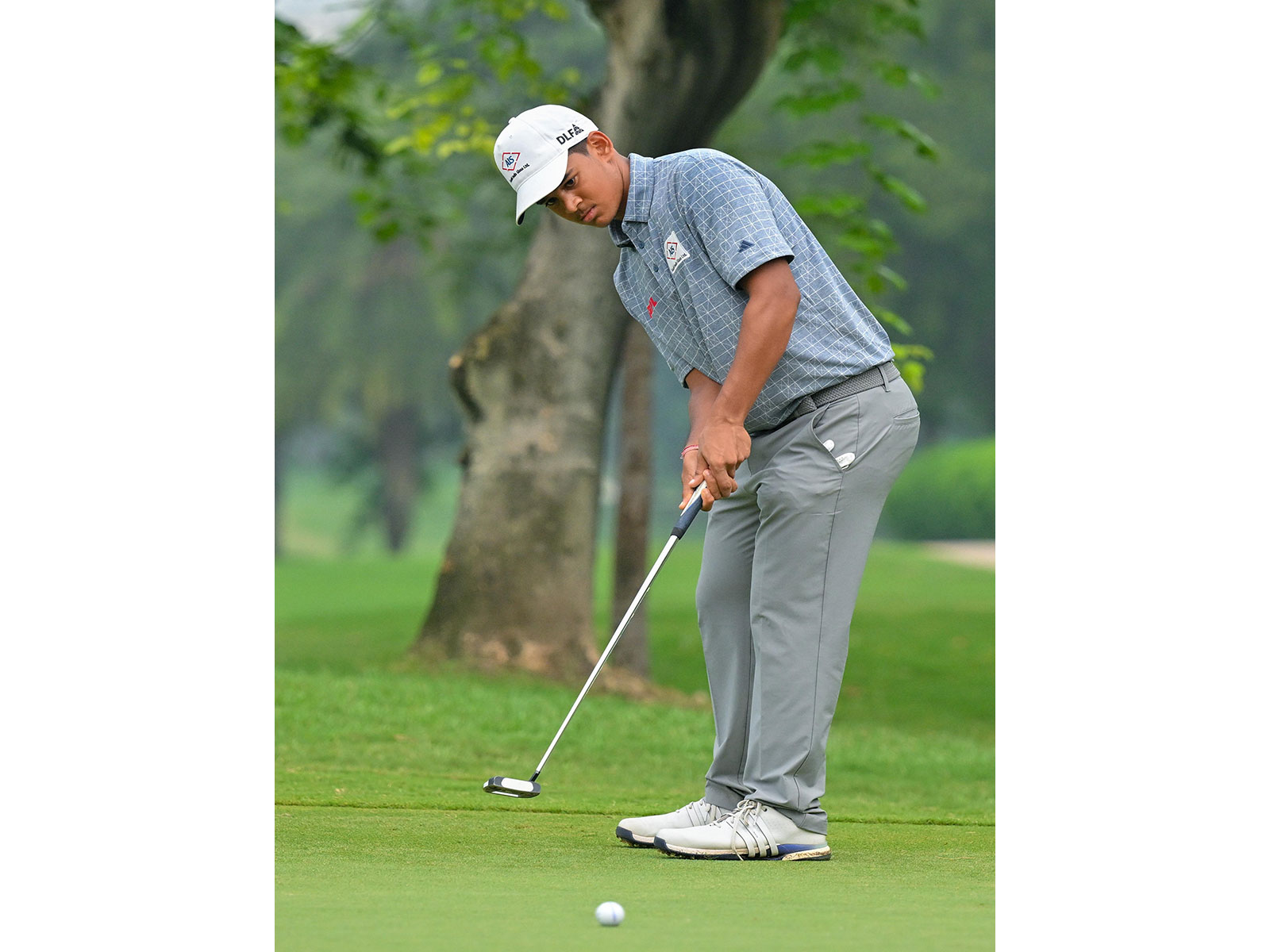 Golfer Kartik Singh in Day 1 action of IGPL Delhi NCR Leg (Photo Courtesy: IGPL)