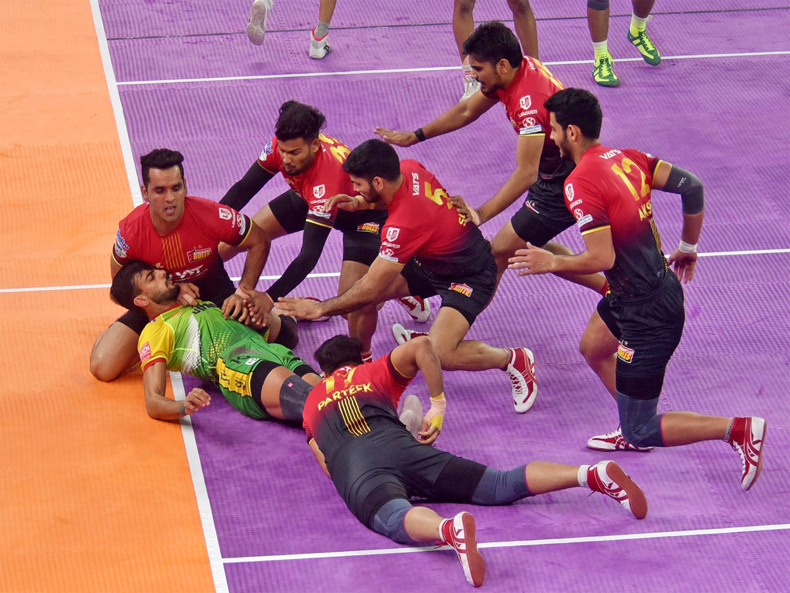 A PKL match in progress (File Photo/ANI)