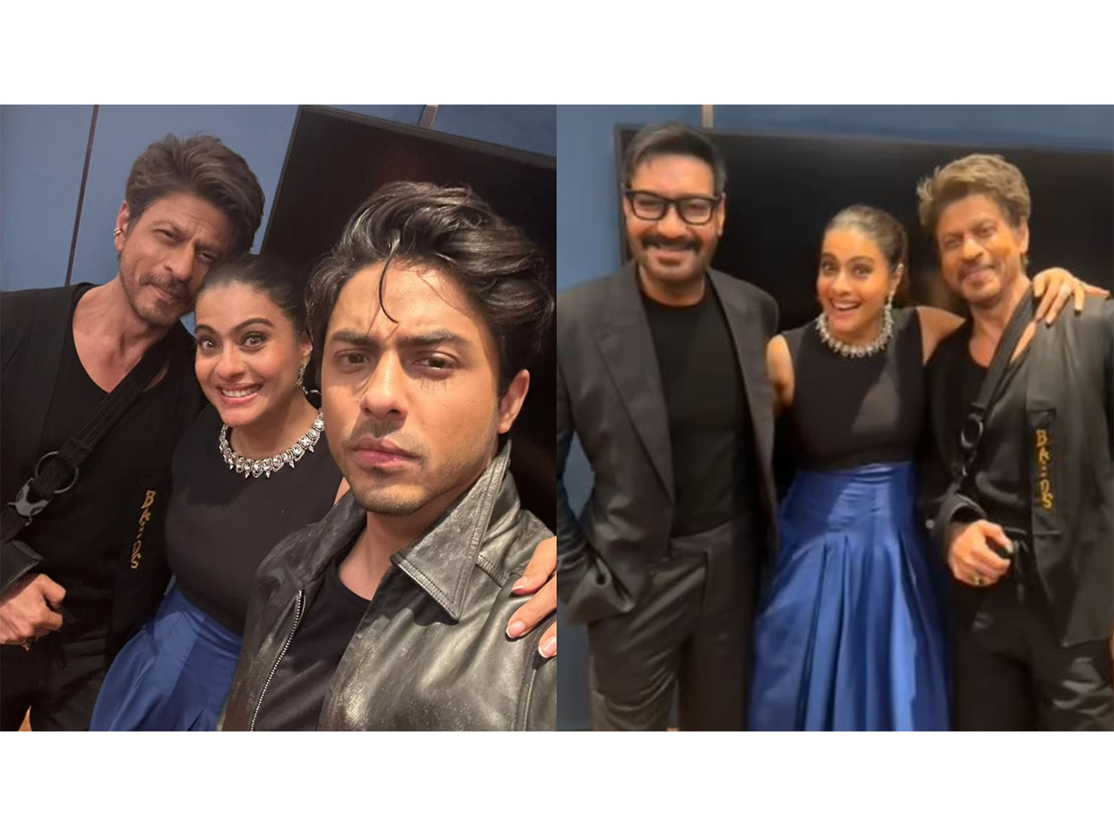 Shah Rukh Khan, Aryan Khan, Kajol, Ajay Devgn (Photo/Instagram@kajol)