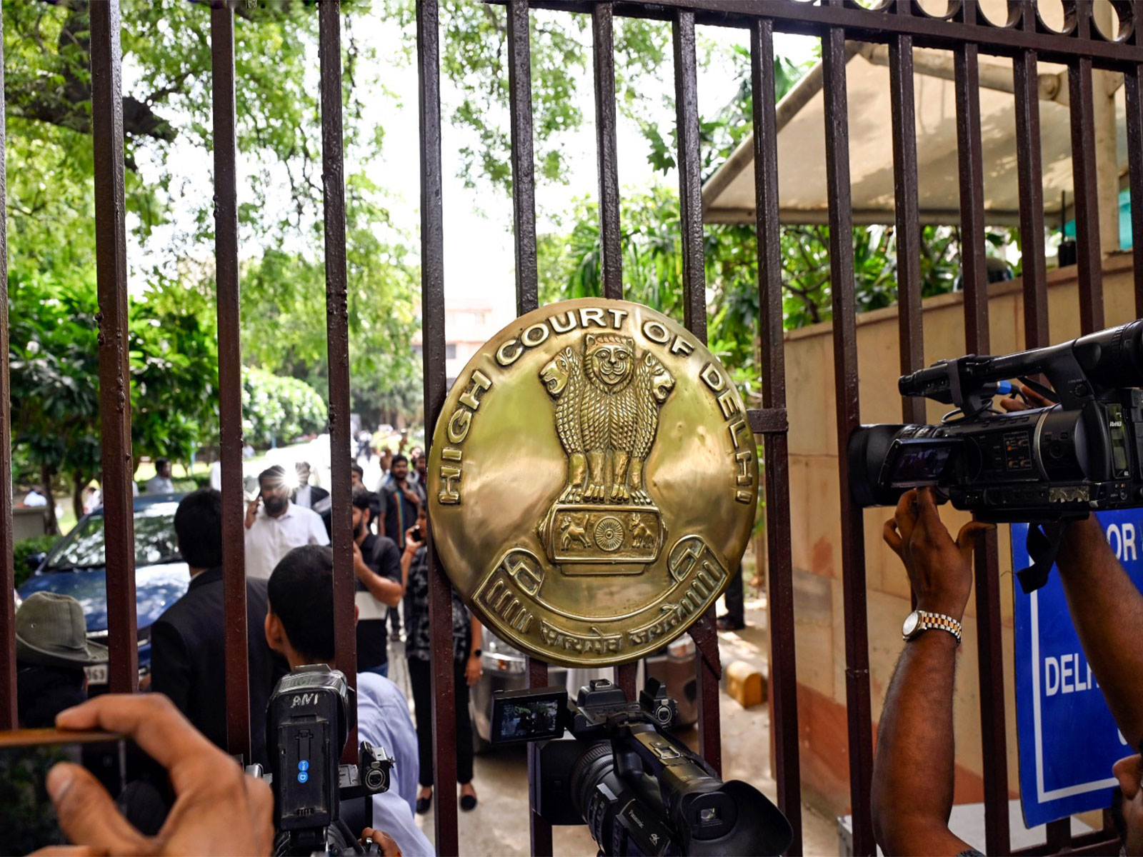 A view outside the Delhi High Court premises (File Photo/ANI)