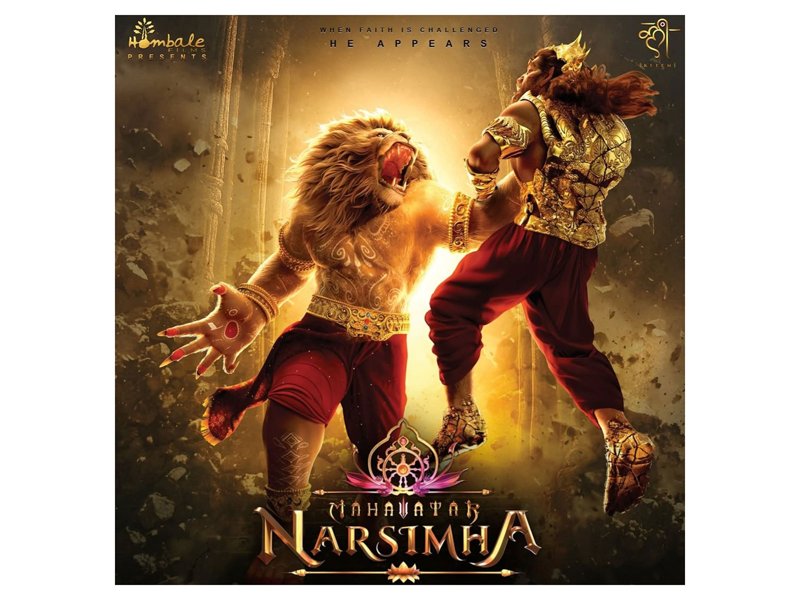Mahavatar Narsimha poster (Photo/Instagram@netflix_in)