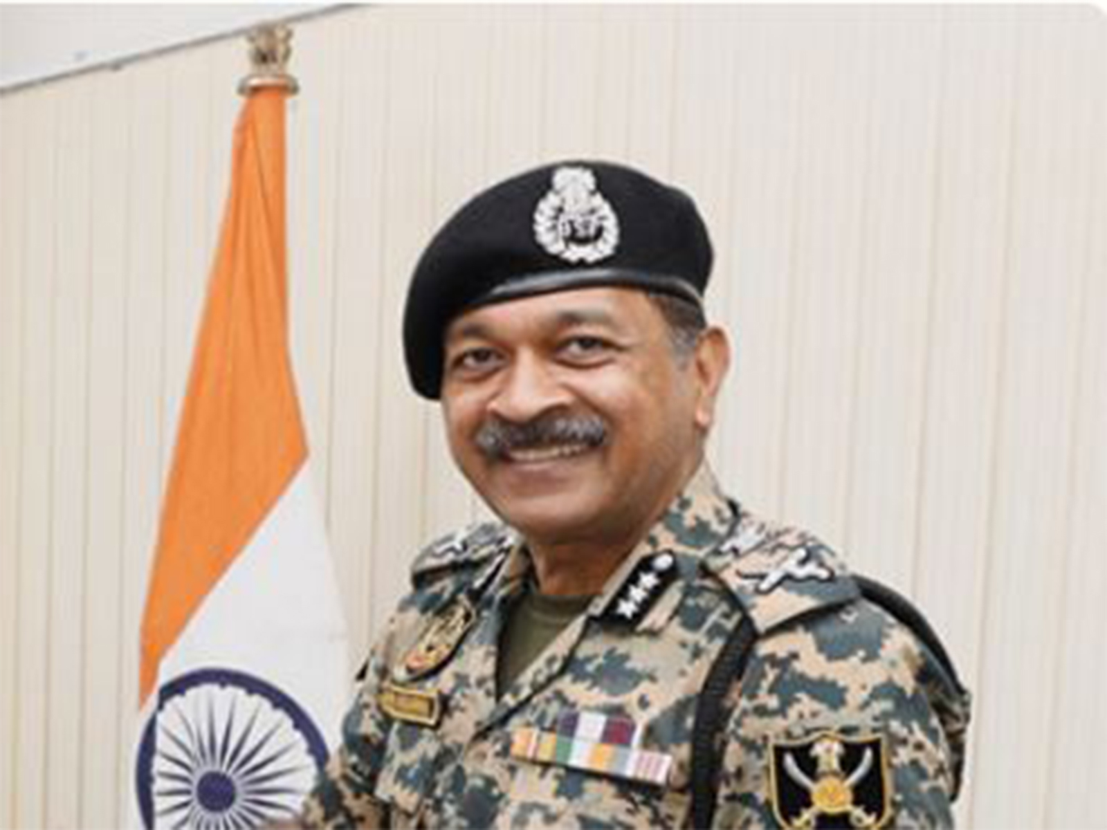 Mahesh Kumar Aggarwal, IPS, Additional Director General (ADG) of the Border Security Force (BSF) Eastern Command (File Photo/ANI)