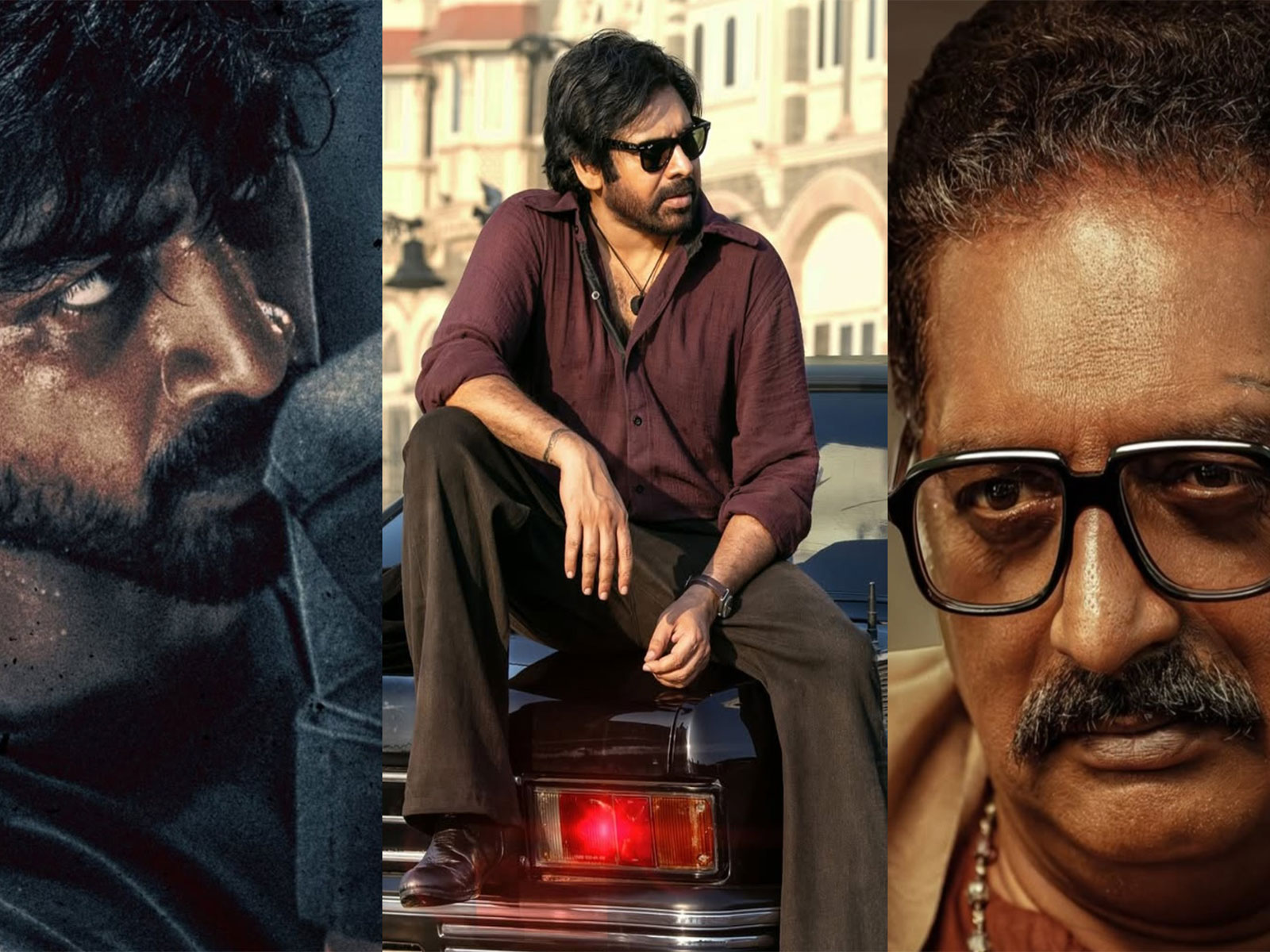 Arjun Das, Pawan Kalyan, Prakash Raj (Photo/Instagram@dvvmovies)