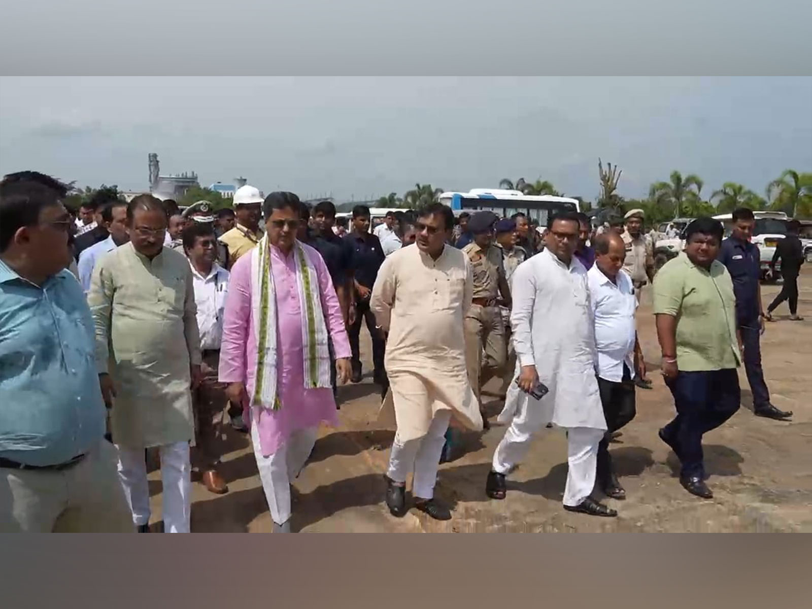 Tripura CM Manik Saha inspects Mata Tripurasundari temple preparations ahead of PM Modi's upcoming visit (Photo/ANI)