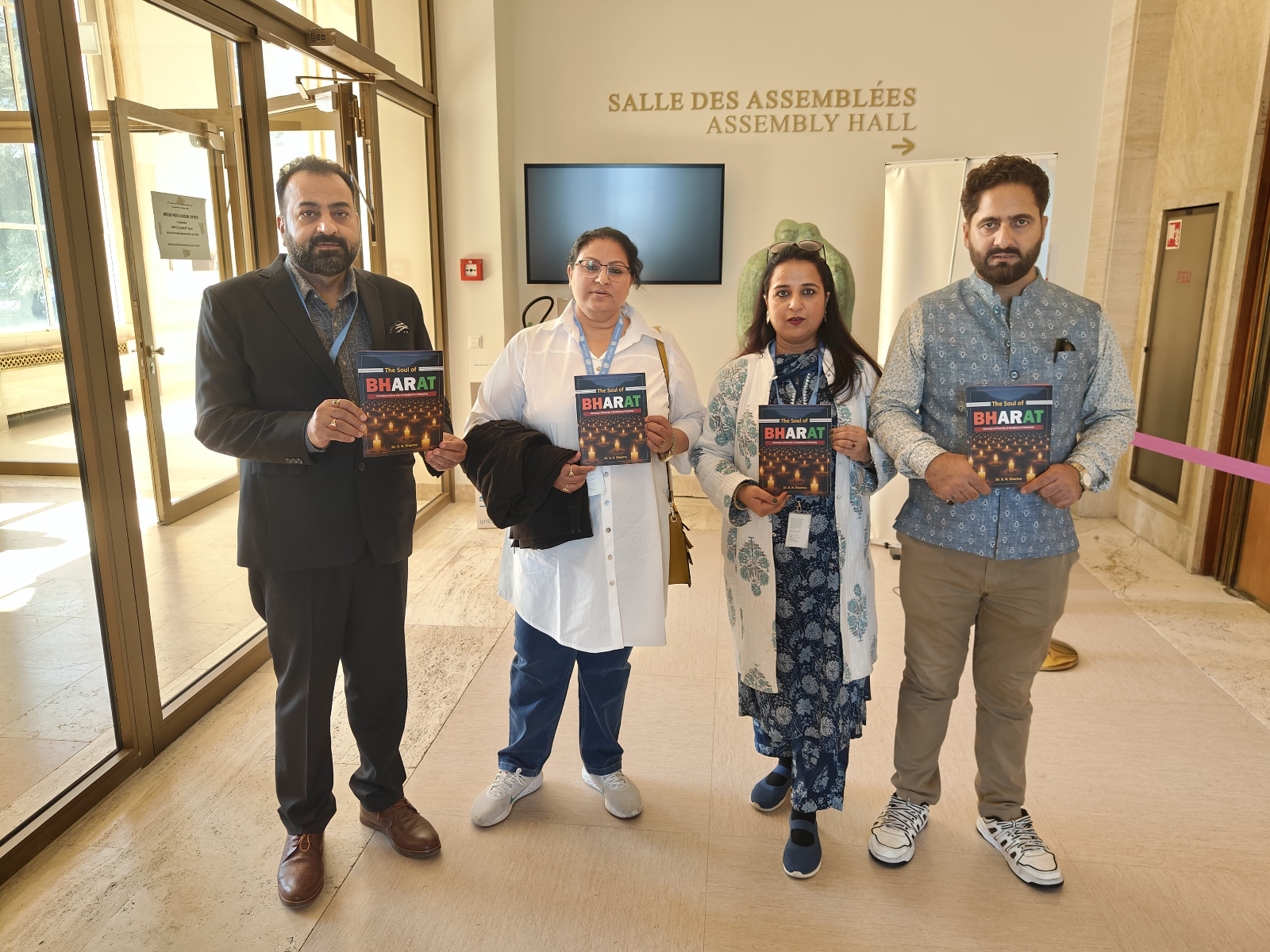 RSKS India launches "The Soul of Bharat" at United Nations, Geneva (Photo/RSKS India)