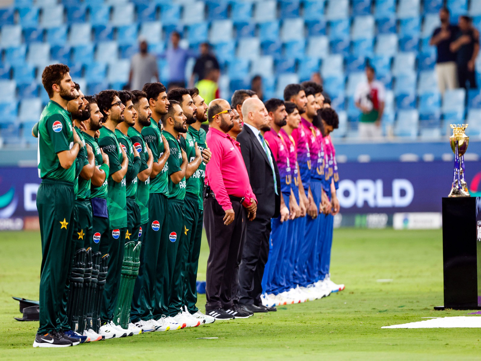 Pakistan vs United Arab Emirates. (Photo/ANI)