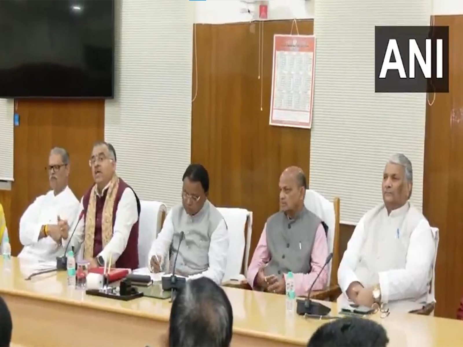 Odisha CM Mohan Charan Majhi convenes Legislature Party meeting (Photo/ANI)