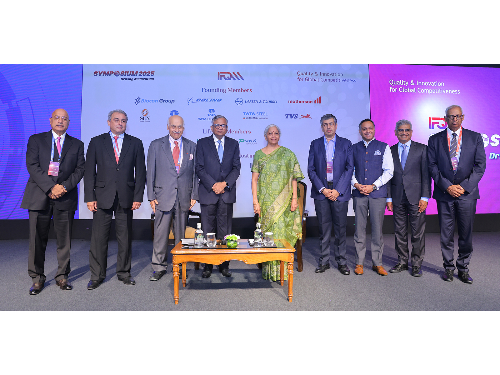 Governing Council with Hon'ble Finance and Corporate Affairs Minister of India, Nirmala Sitharaman