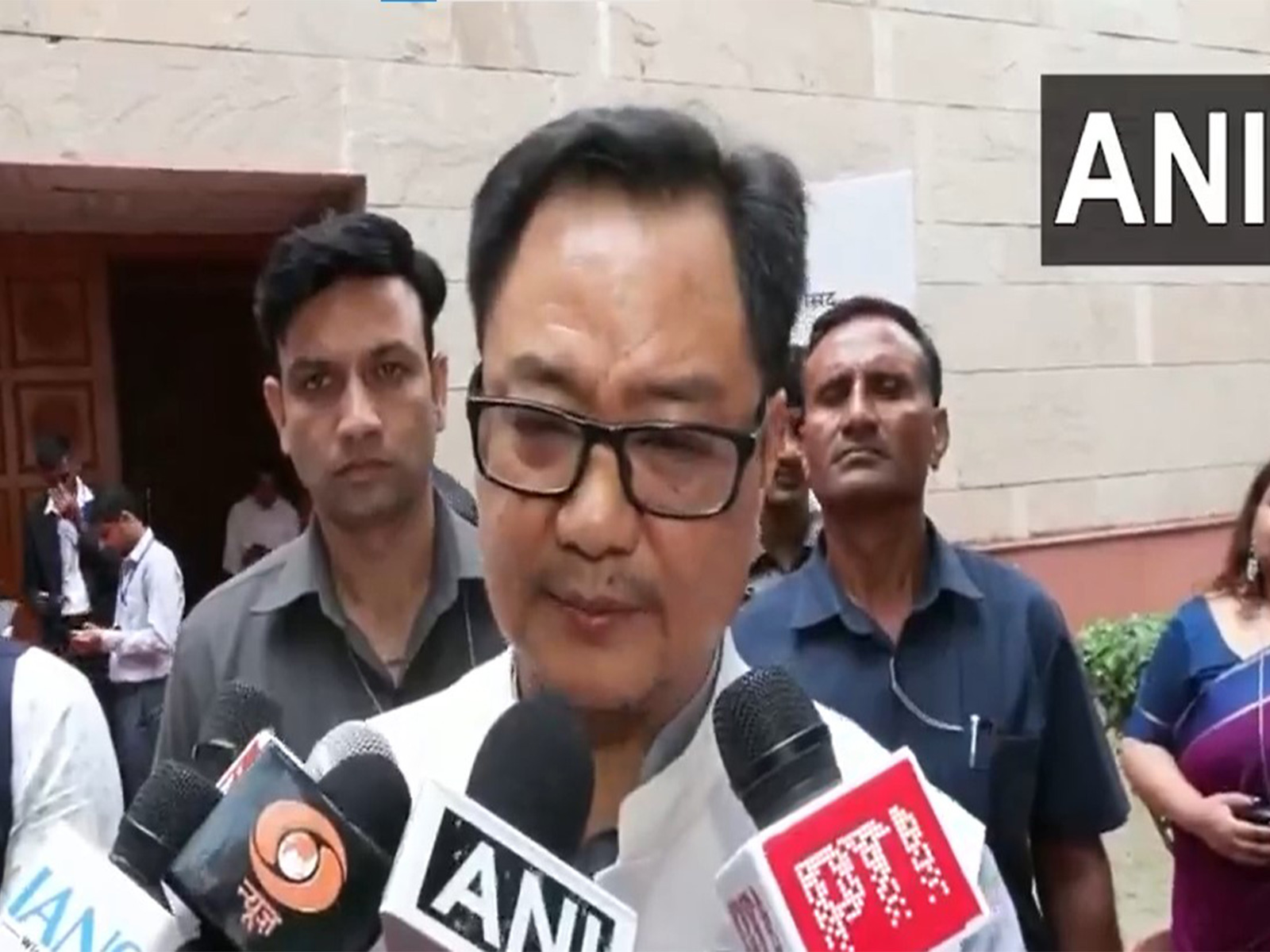 Union Parliamentary Affairs Minister Kiren Rijiju (Photo/ANI)
