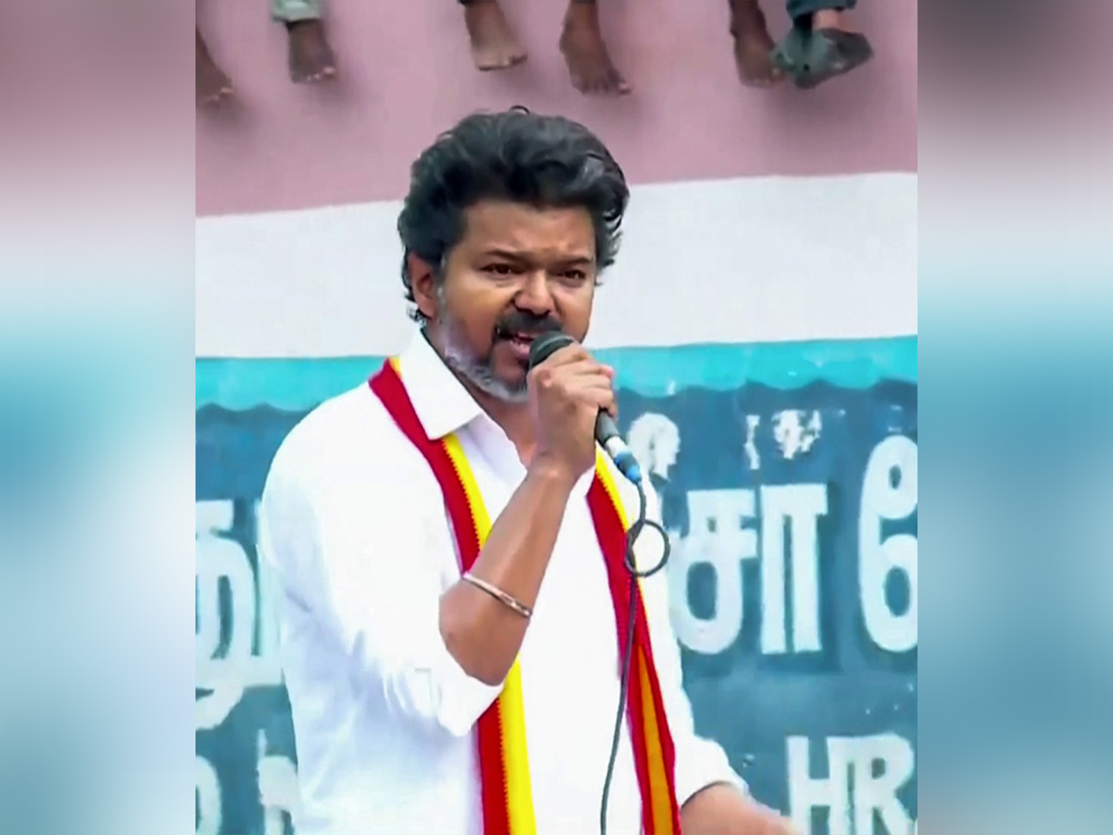 Actor-Politician Vijay (File Photo: ANI)