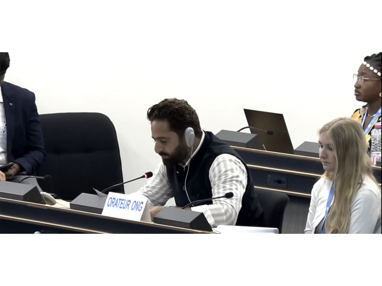 Hansraj Singh, UN Relations Manager, Sambhali Trust (Photo/ UNTV)