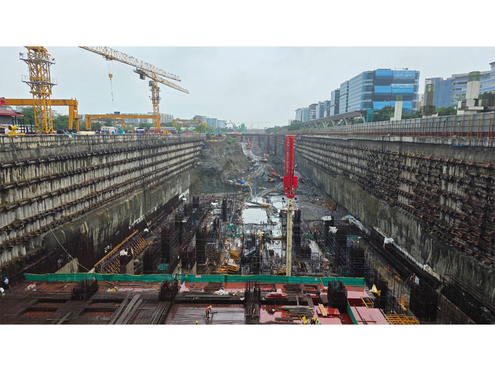 Mumbai-Ahmedabad Bullet Train Project (Photo/ANI)