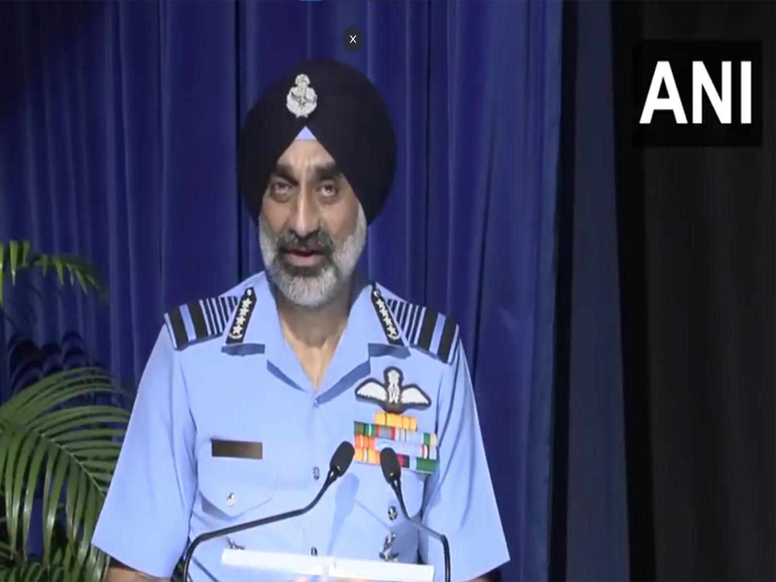 Chief of the Air Staff, Air Chief Marshal Amar Preet Singh (Photo/ANI)
