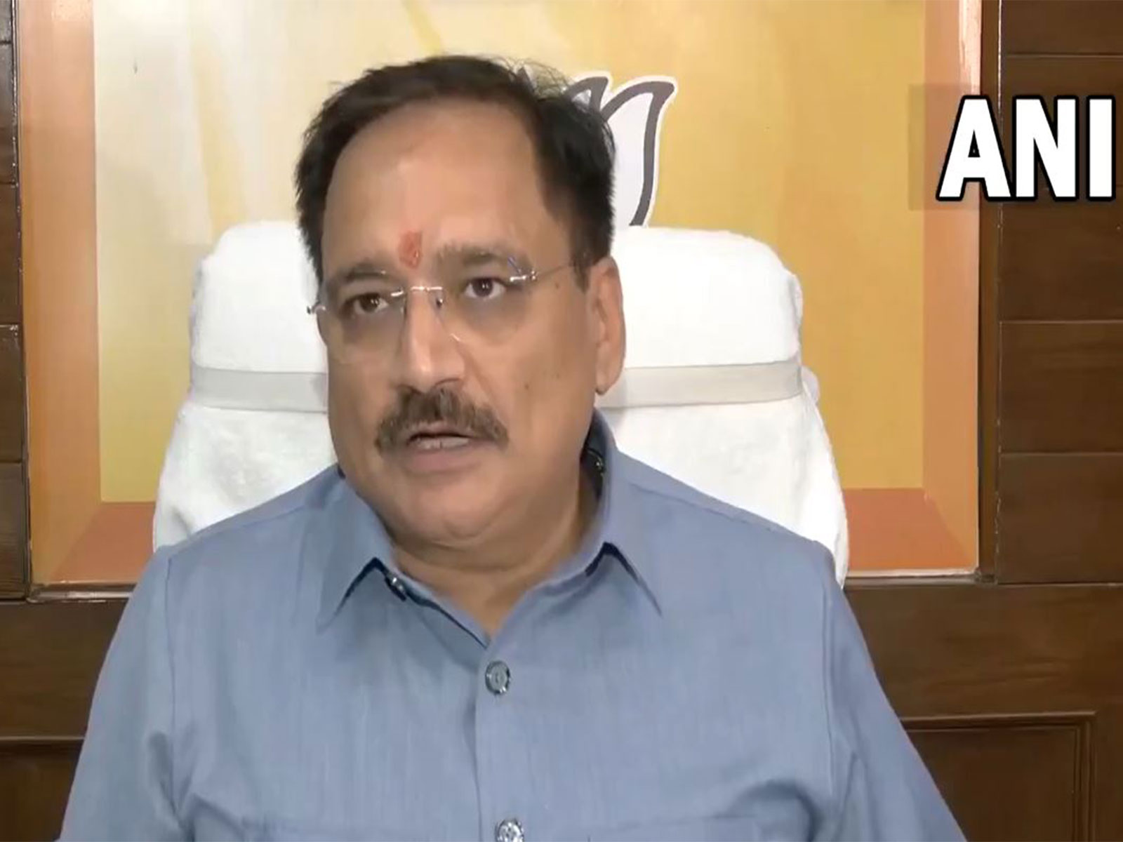 Delhi BJP President Virendra Sachdeva (Photo/ANI)