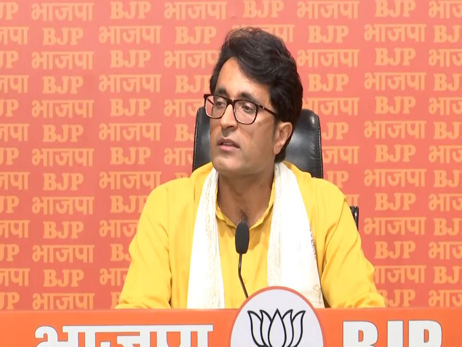 BJP National Spokesperson Pradeep Bhandari (Photo/ANI)