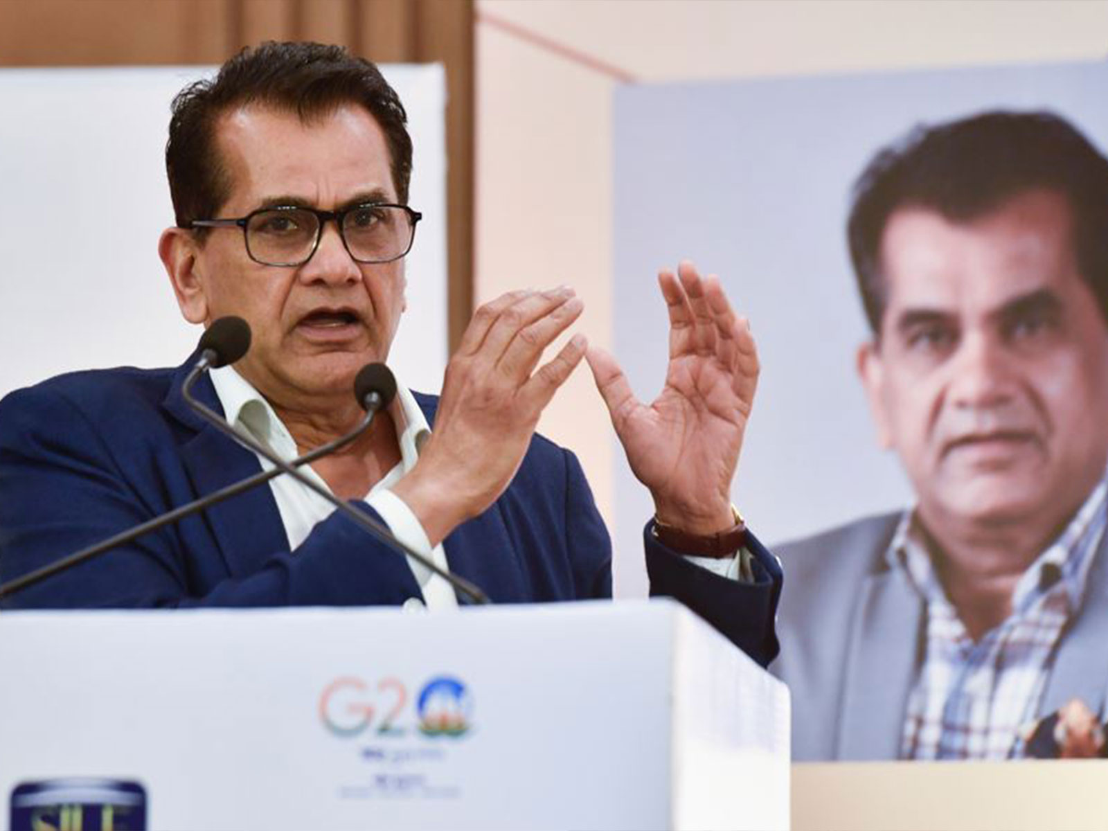  Former NITI Aayog CEO and ex-G20 Sherpa Amitabh Kant (File Photo/ANI)